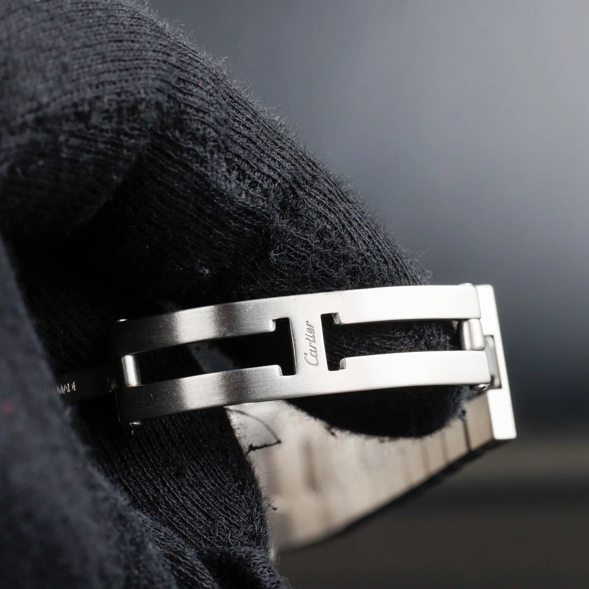 Cartier Santos Galbée steel 12