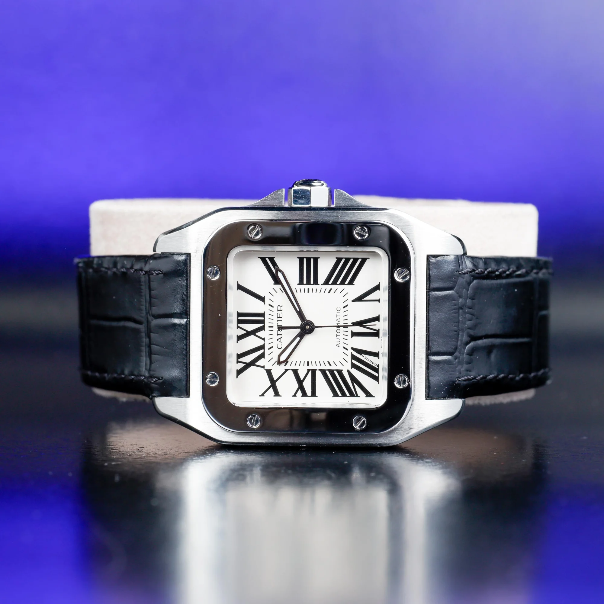 Cartier Santos 100 acier