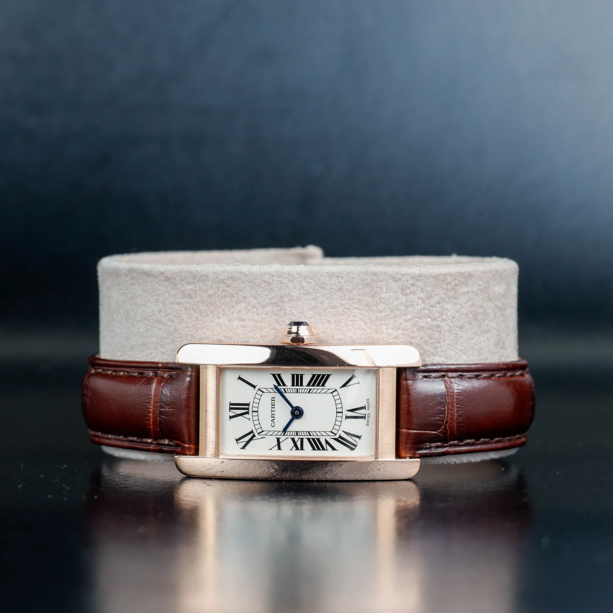 Cartier Tank Américaine oro rosa 2