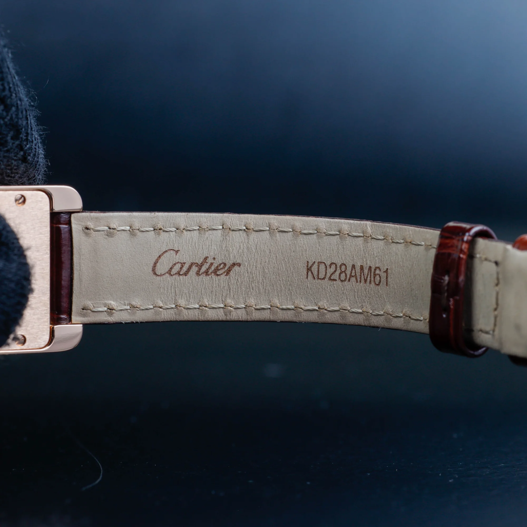 Cartier Tank Américaine oro rosa 10