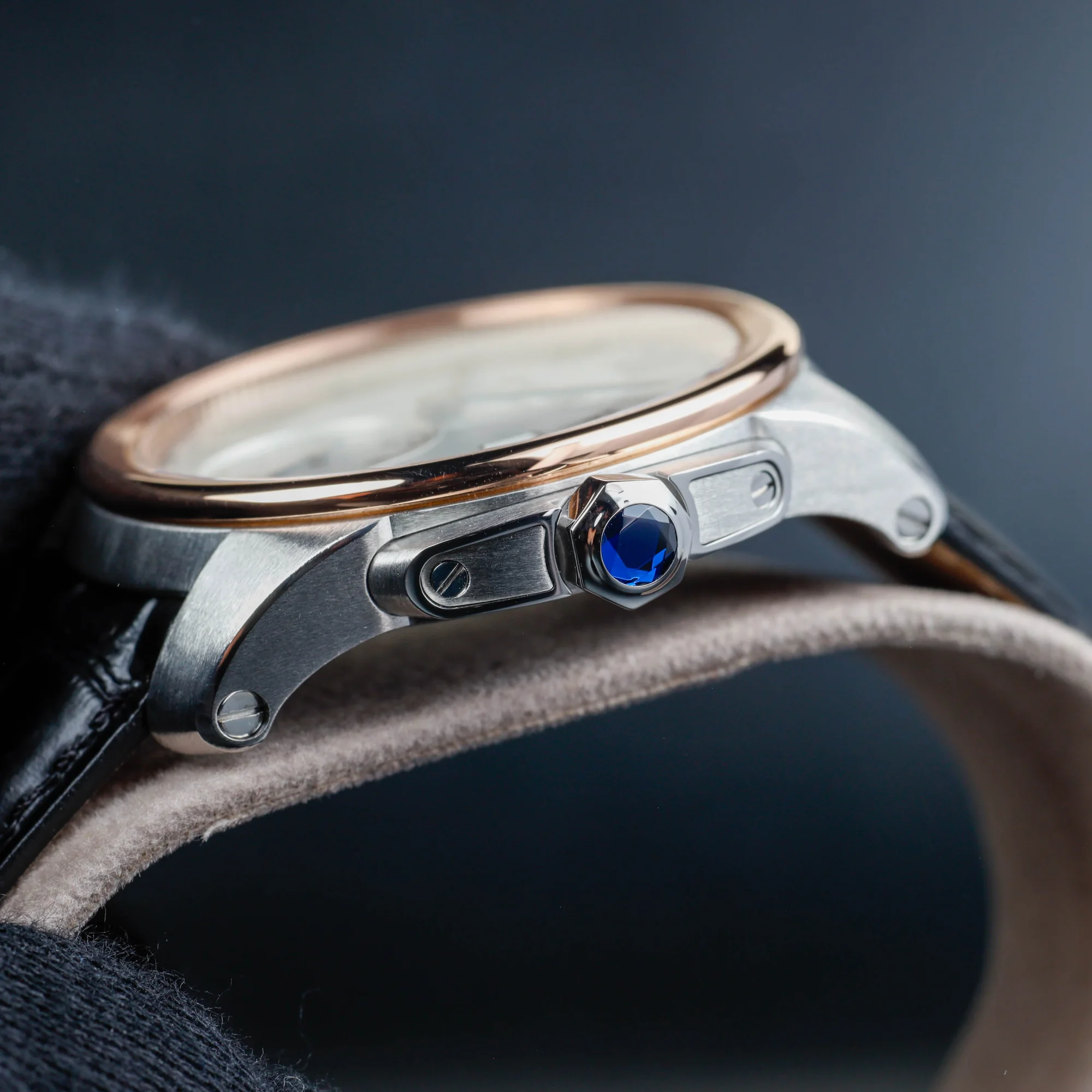Cartier Calibre De Cartier stahl/roségold 7