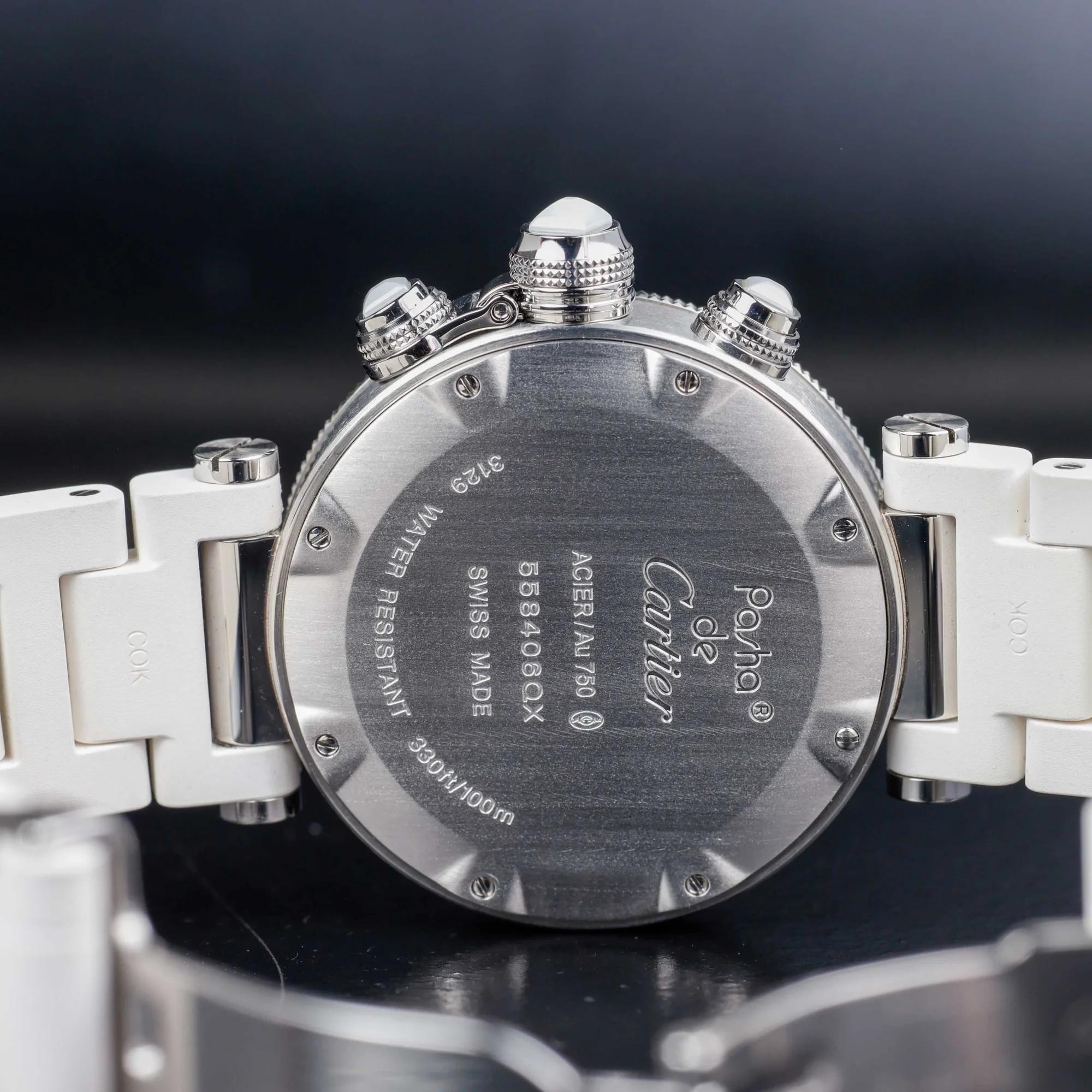 Cartier Pasha Seatimer stahl/roségold 10