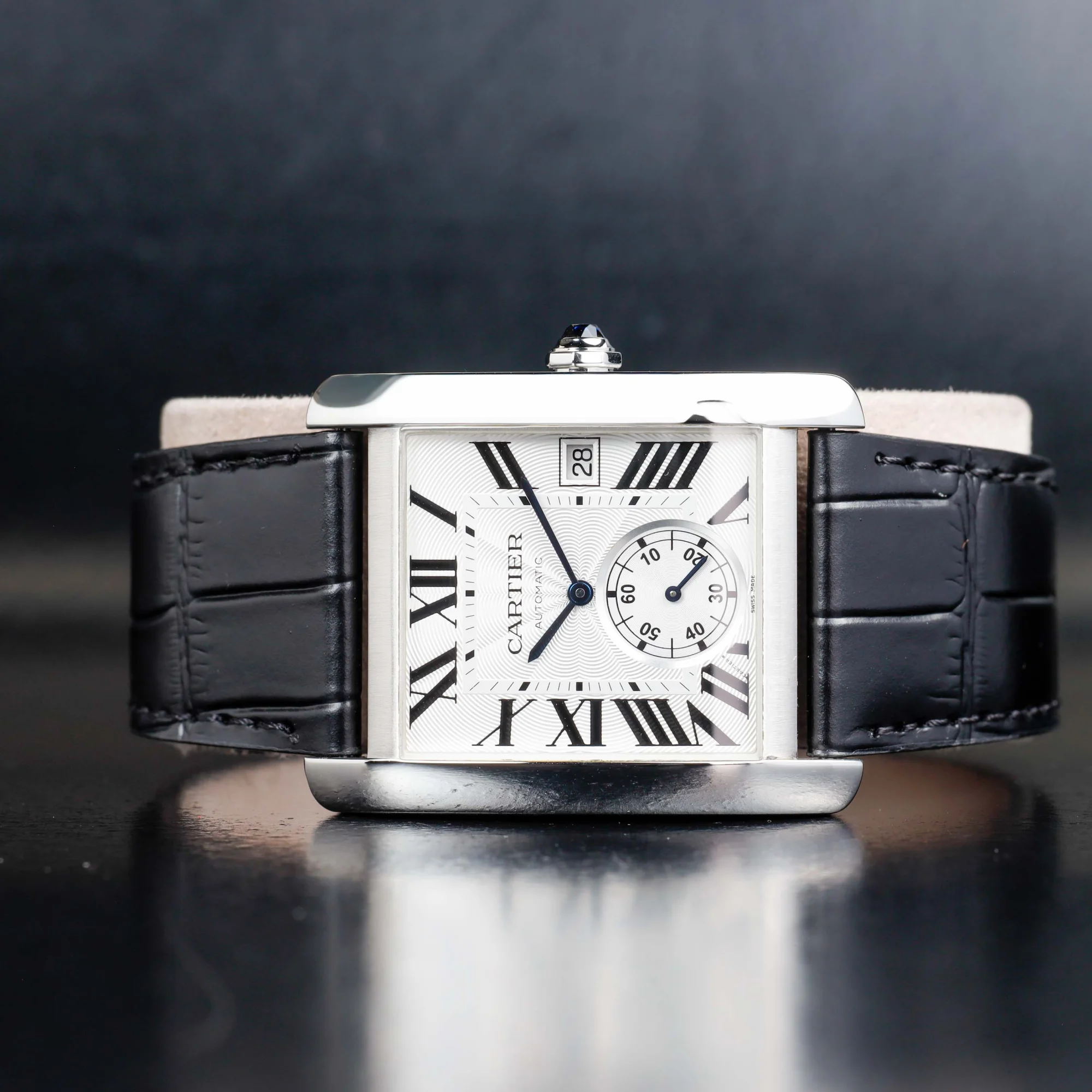 Cartier Tank Mc acier 2