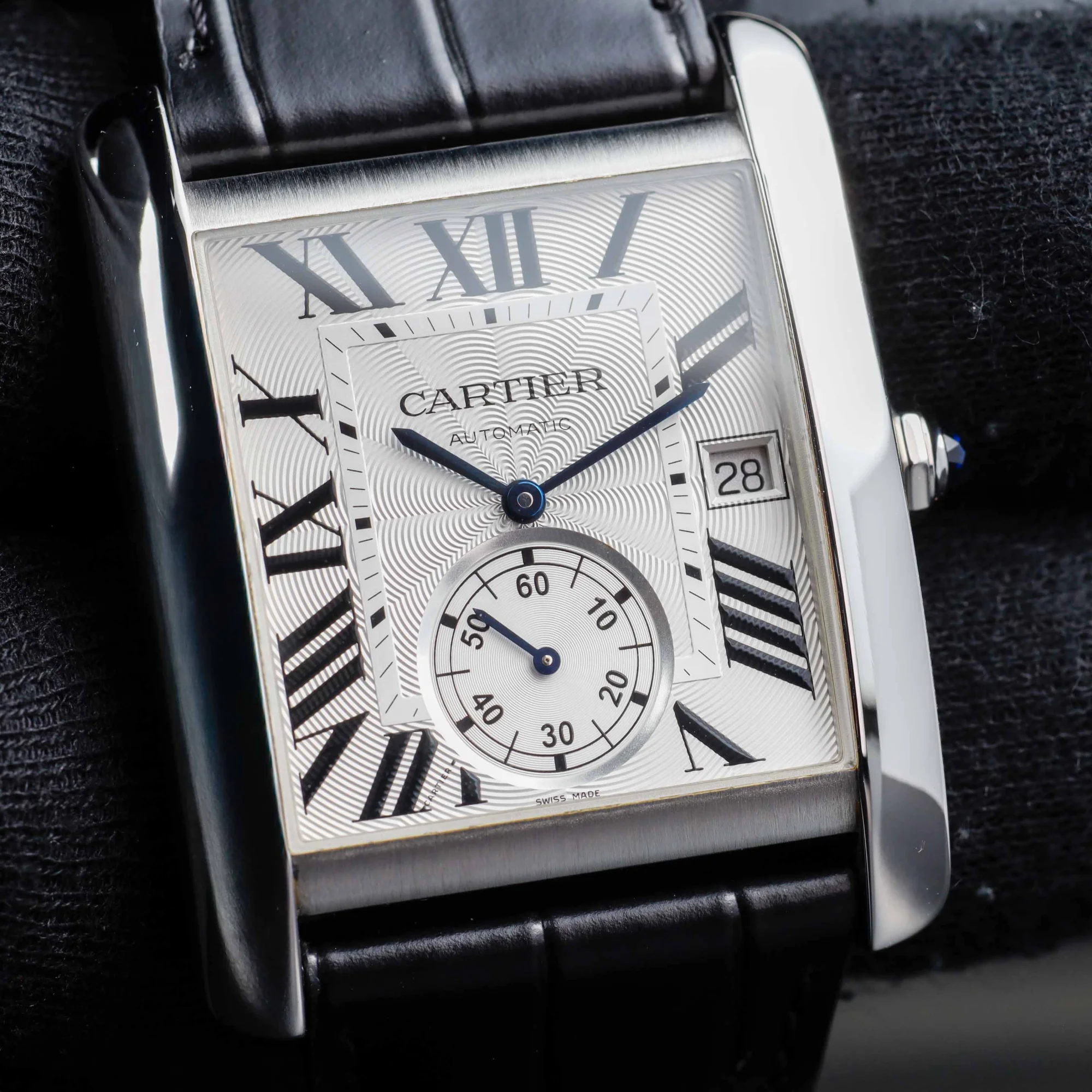 Cartier Tank Mc acier 8