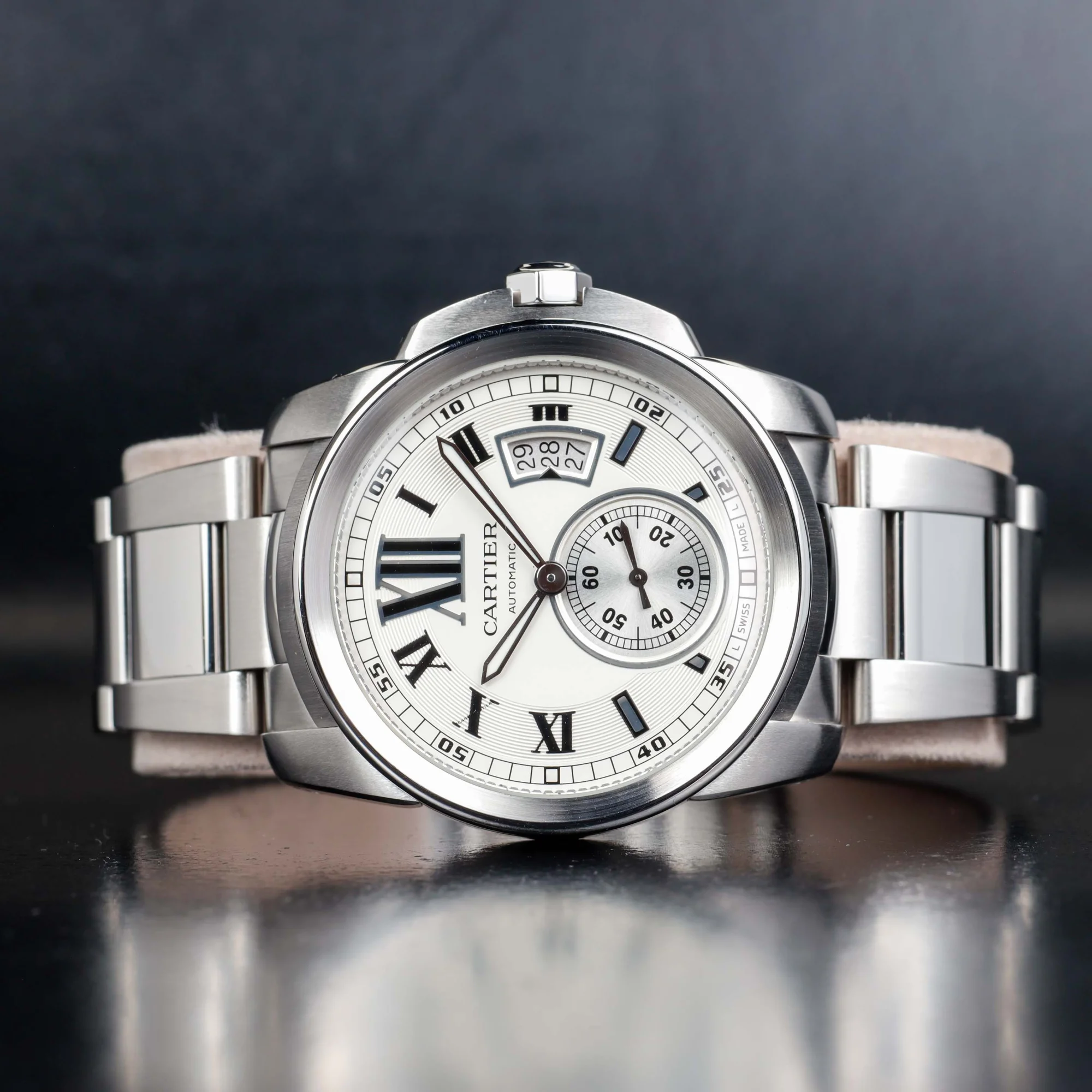 Cartier Calibre De Cartier acciaio 2