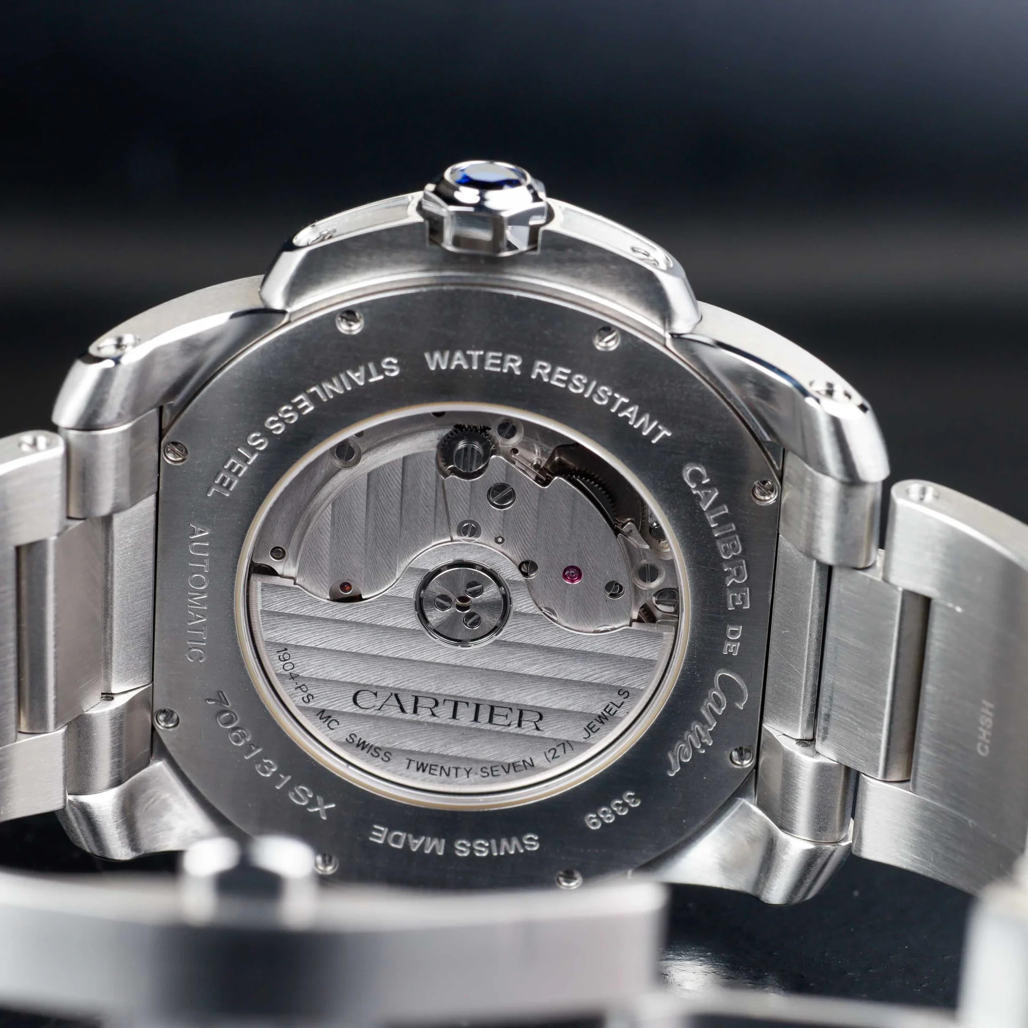 Cartier Calibre De Cartier acciaio 11