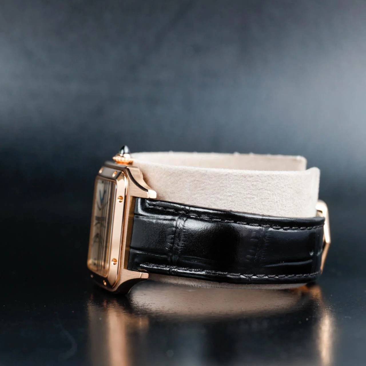 Cartier Santos Dumont Xl rose gold 3