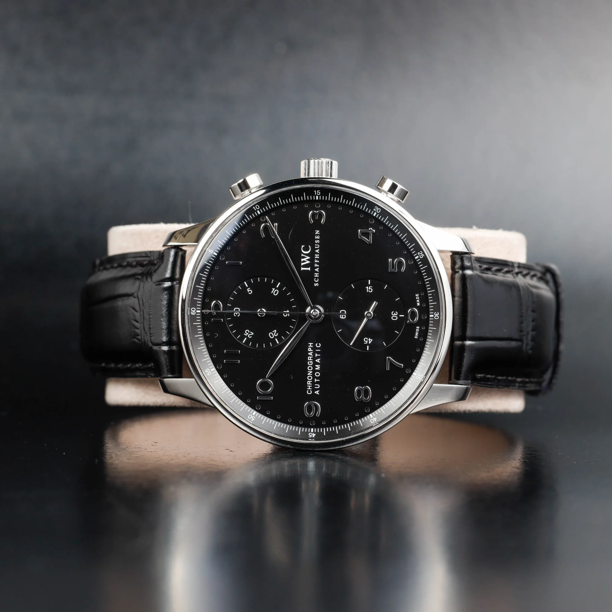 IWC Portugais acier 2