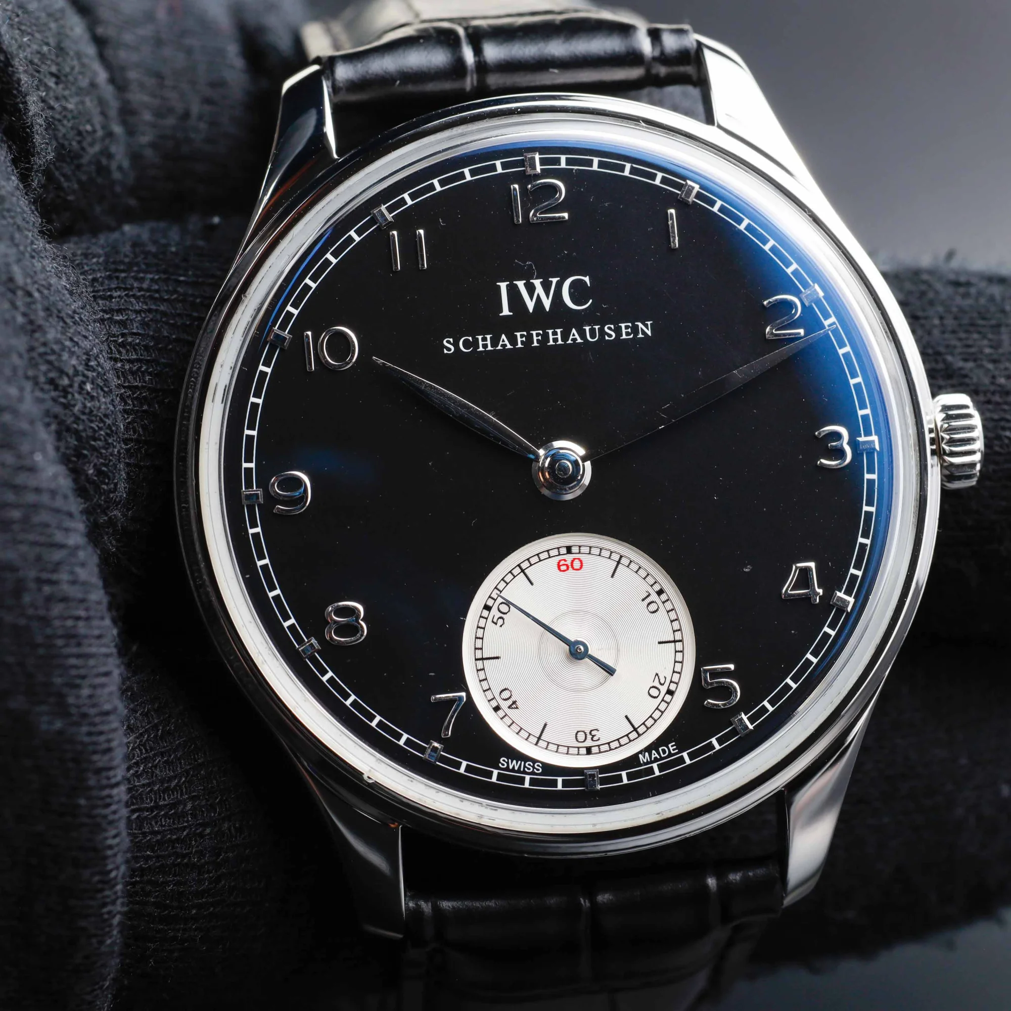 IWC Portuguese steel 8