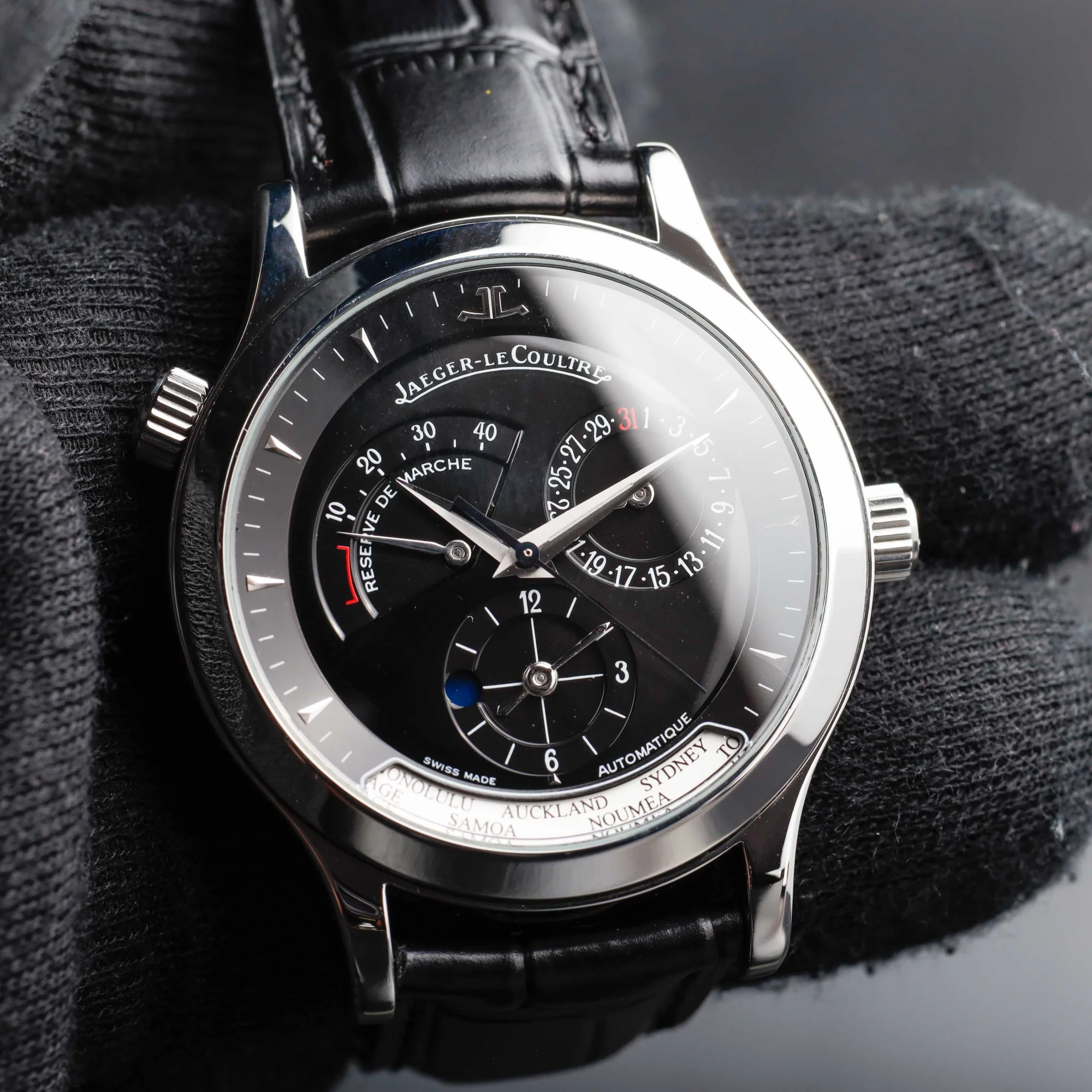 Jaeger-LeCoultre Master In Geografie stahl 8