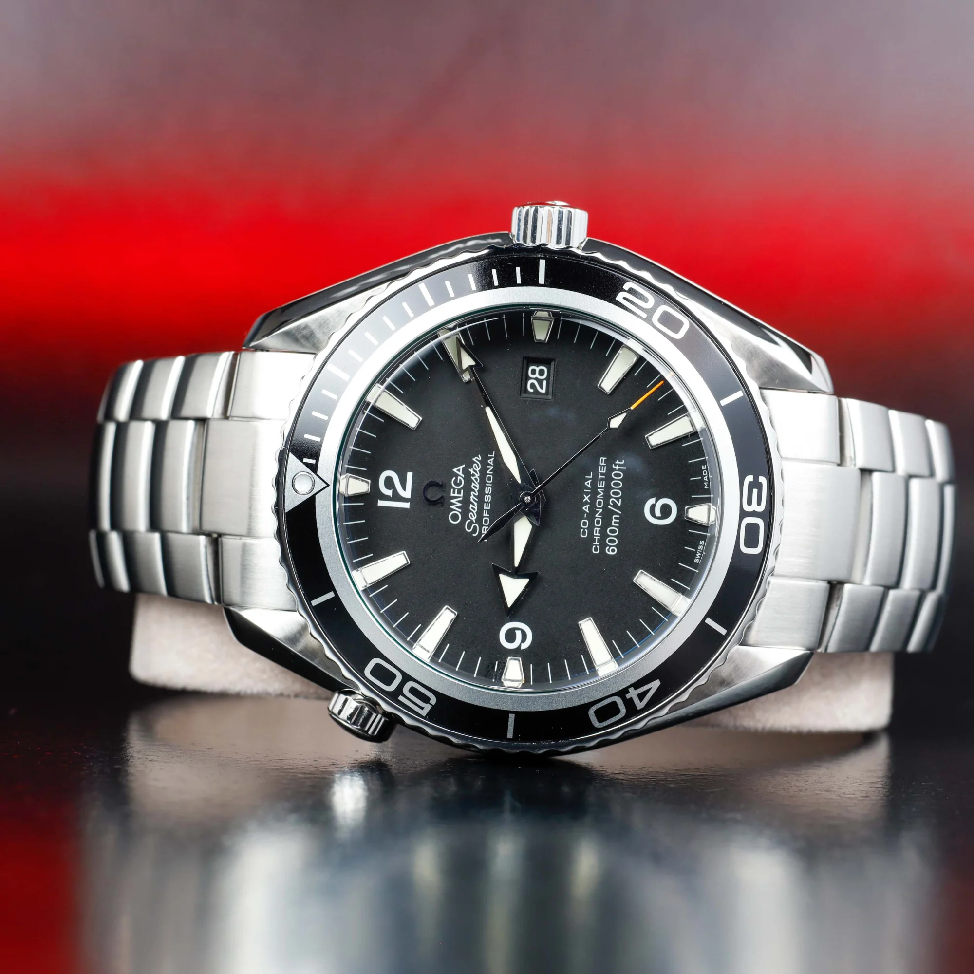Omega Seamaster Planet Ocean acciaio