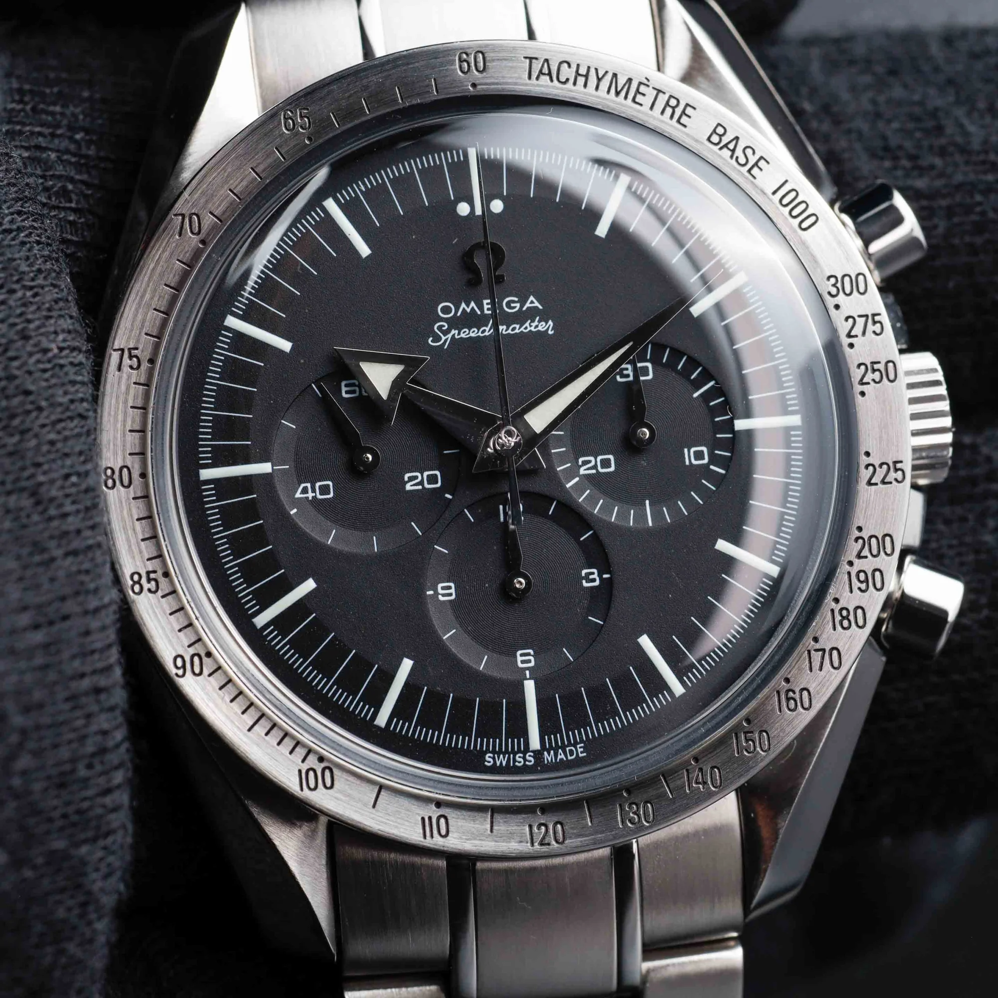 Oméga Speedmaster Broad Arrow acier 10