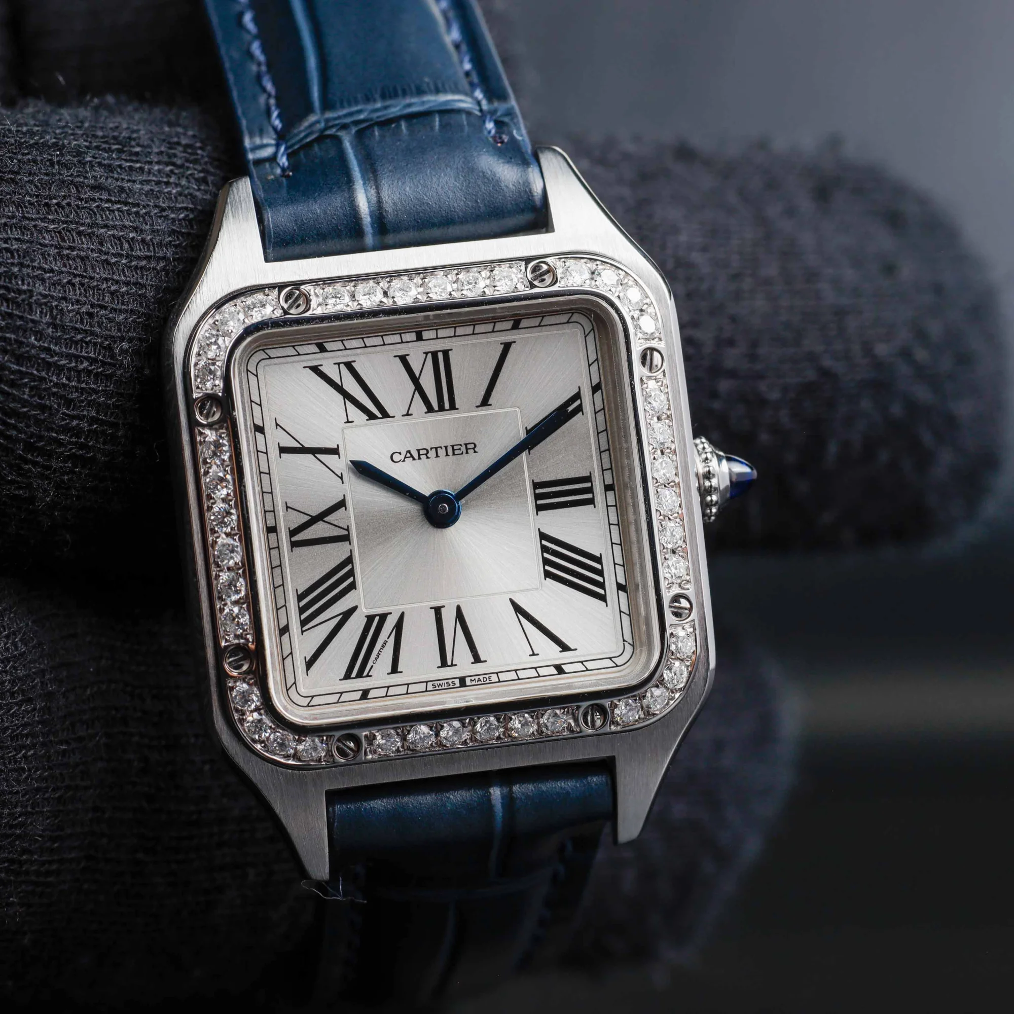 Cartier Santos Dumont acier 8