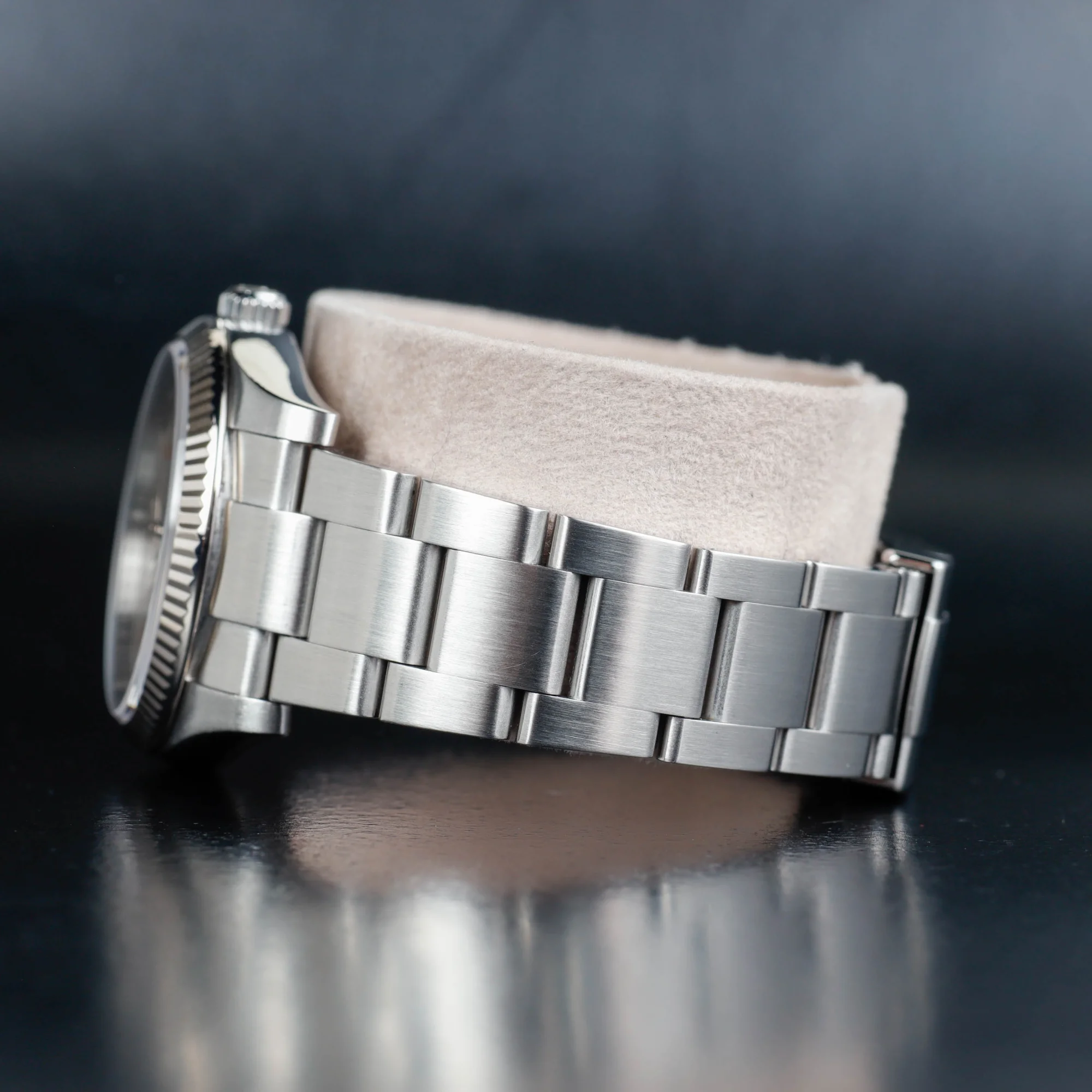 Rolex Air King acier/or blanc 3