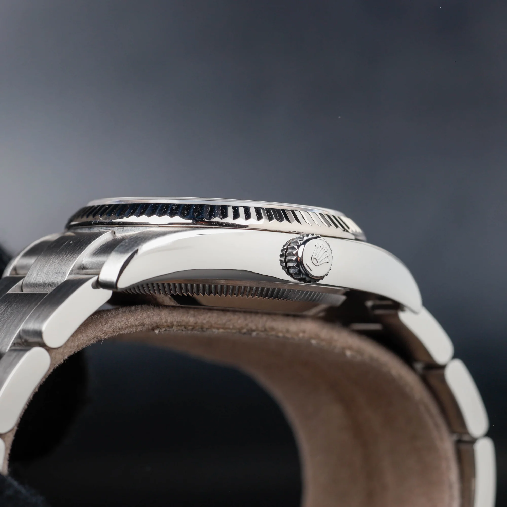 Rolex Air King acier/or blanc 7