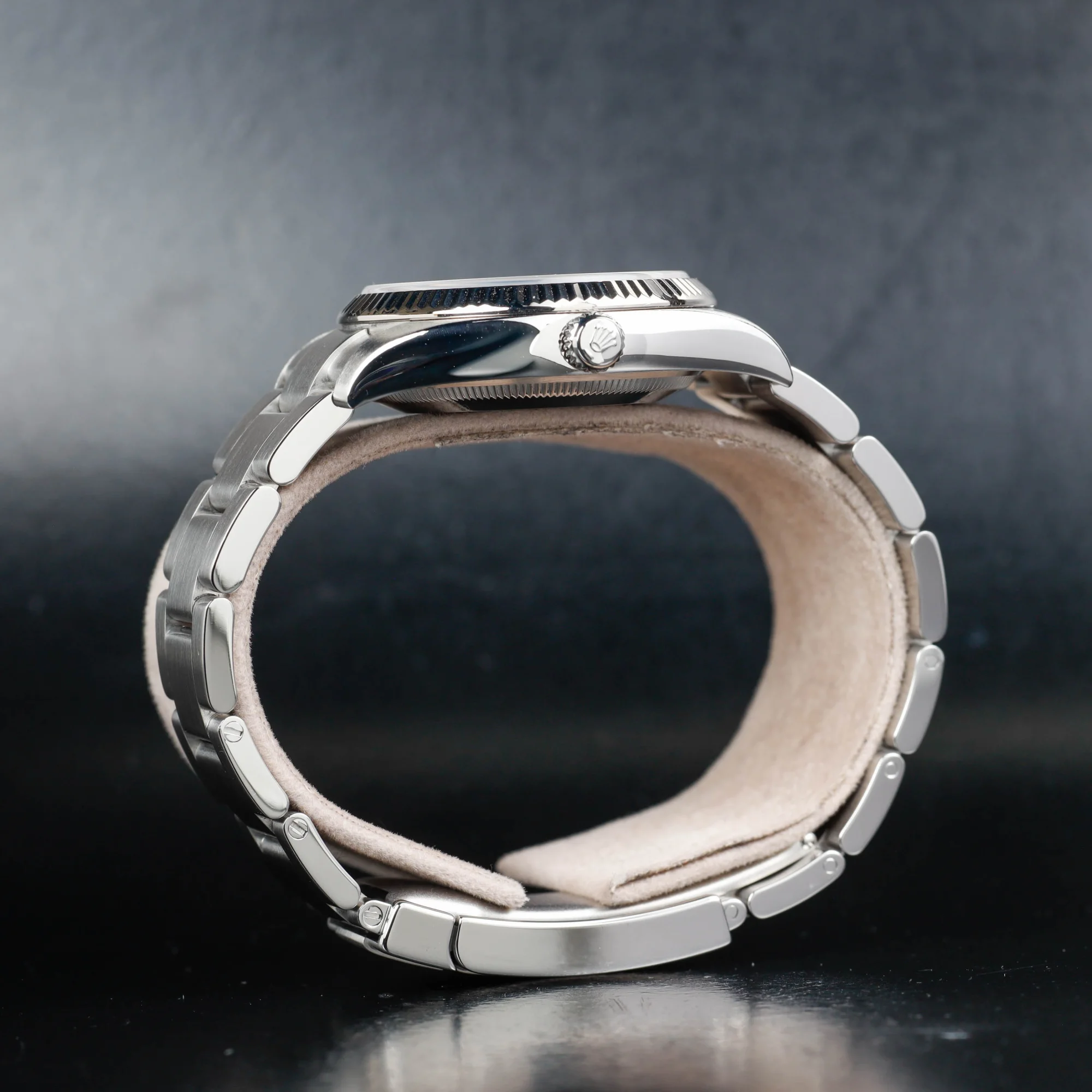 Rolex Air King acier/or blanc 8