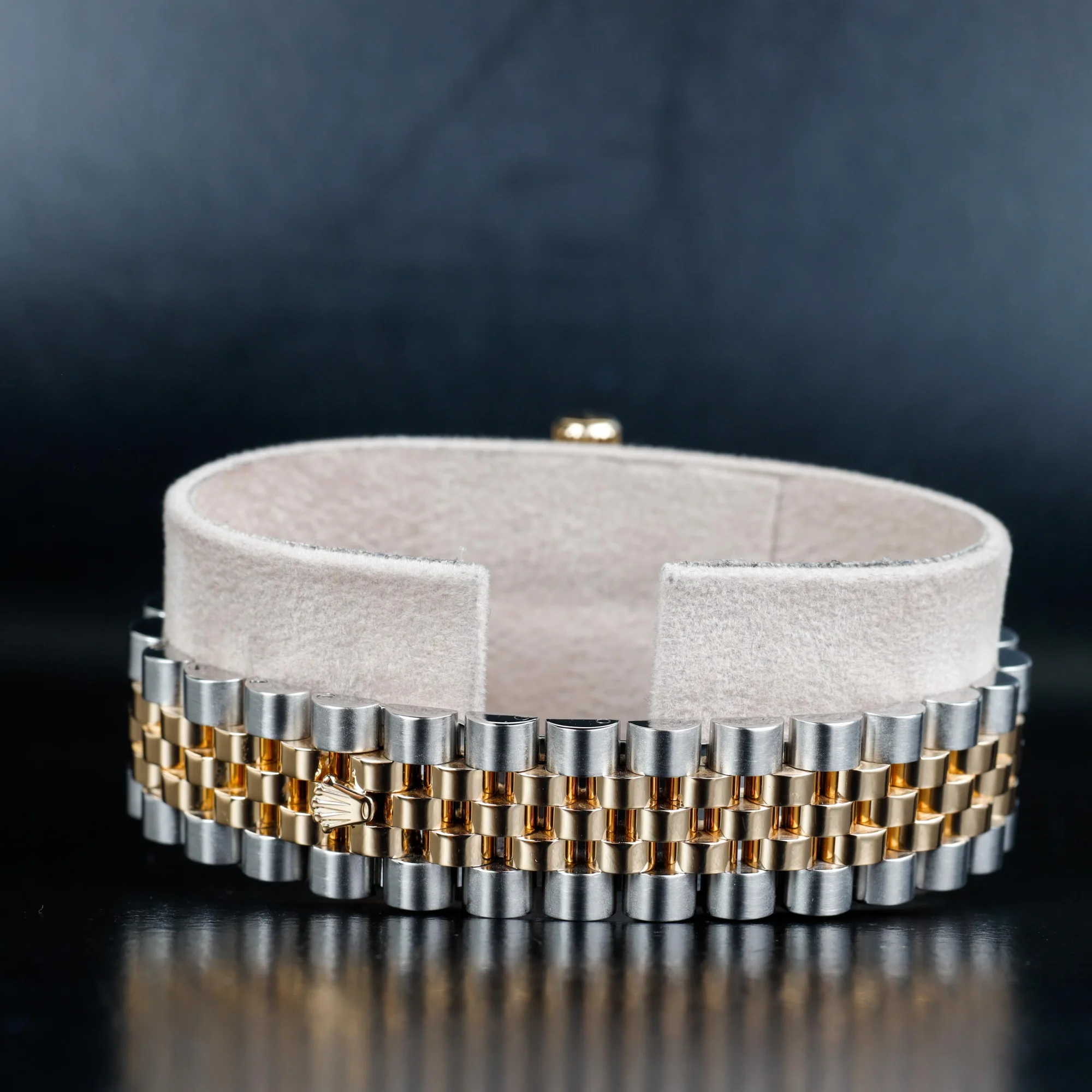Rolex Datejust 36 à Cadran Serti De Diamants acier/or jaune 4