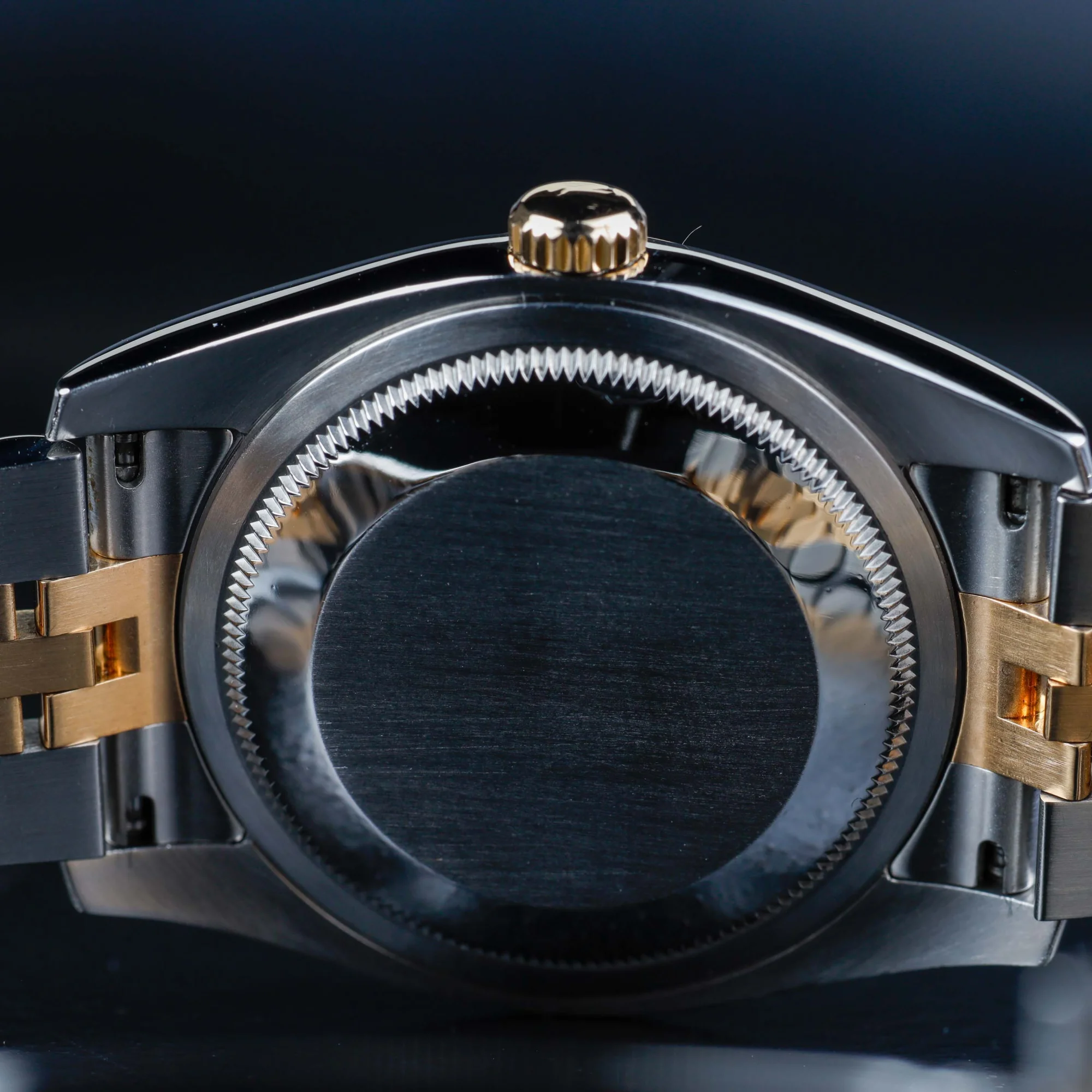 Rolex Datejust 36 à Cadran Serti De Diamants acier/or jaune 11