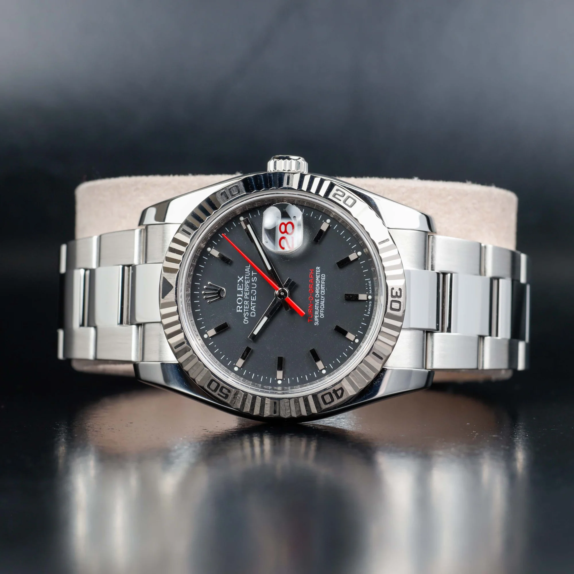 Rolex Datejust Turn-o-graph acciaio/oro bianco 2