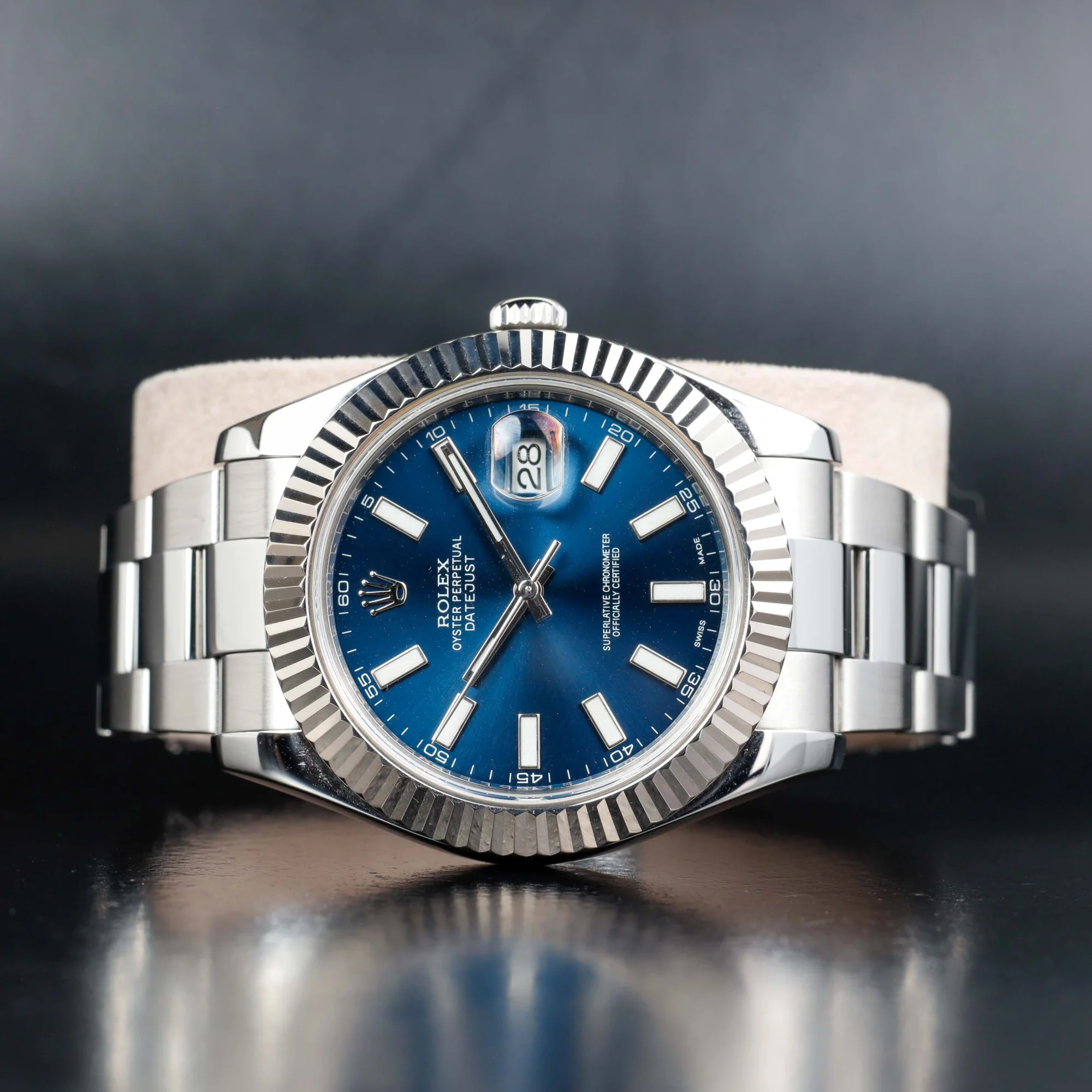 Rolex Datejust Ii stahl/weißgold 2