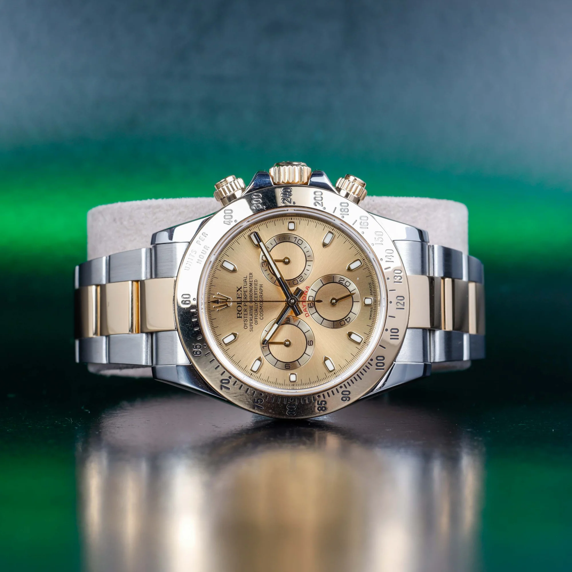 Rolex Daytona edelstahl/gelbgold