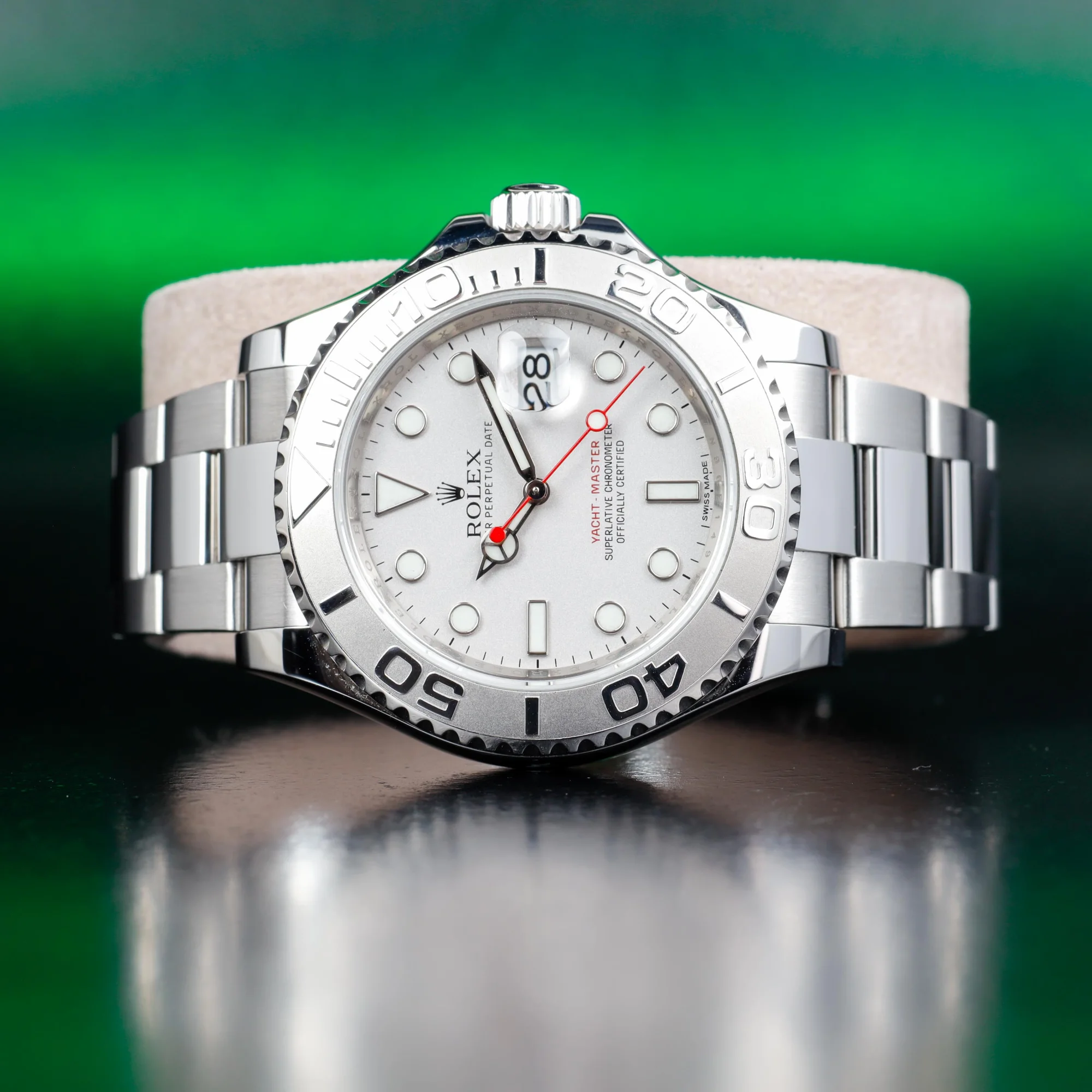 Rolex Yacht-master acier/platine