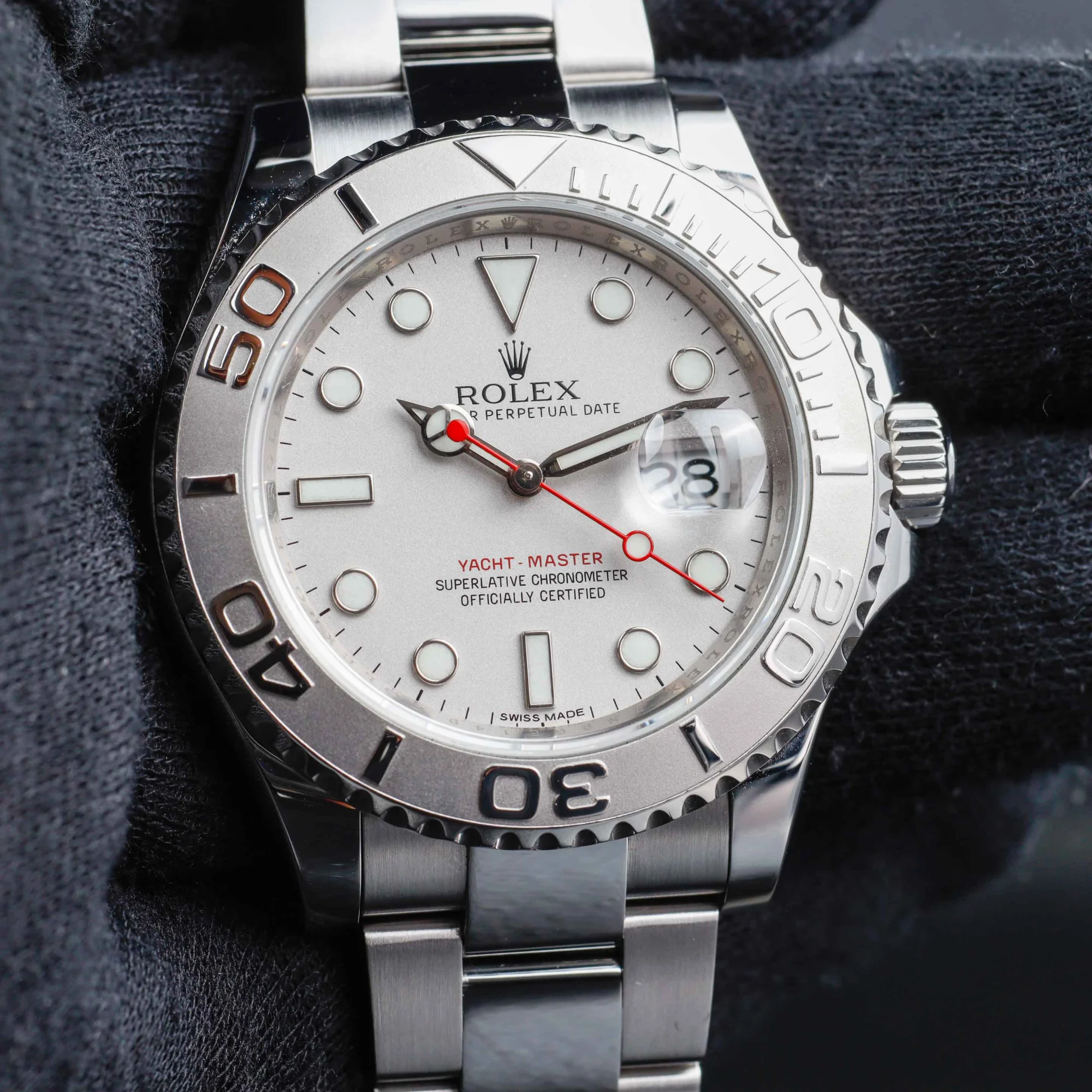 Rolex Yacht-master acier/platine 10
