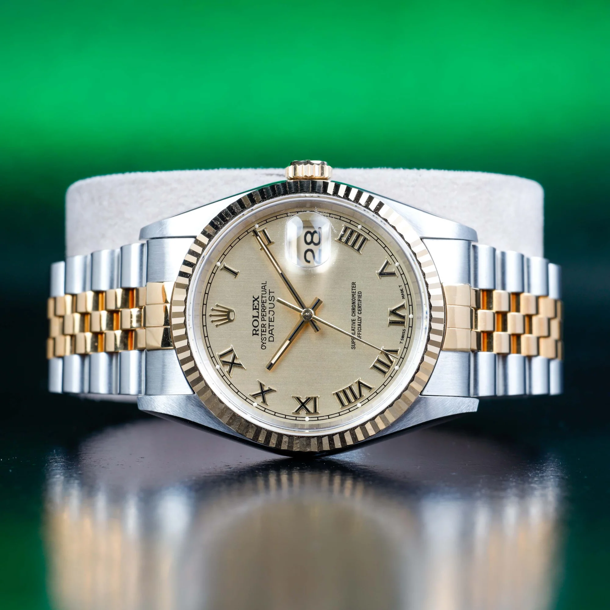 Rolex Datejust edelstahl/gelbgold