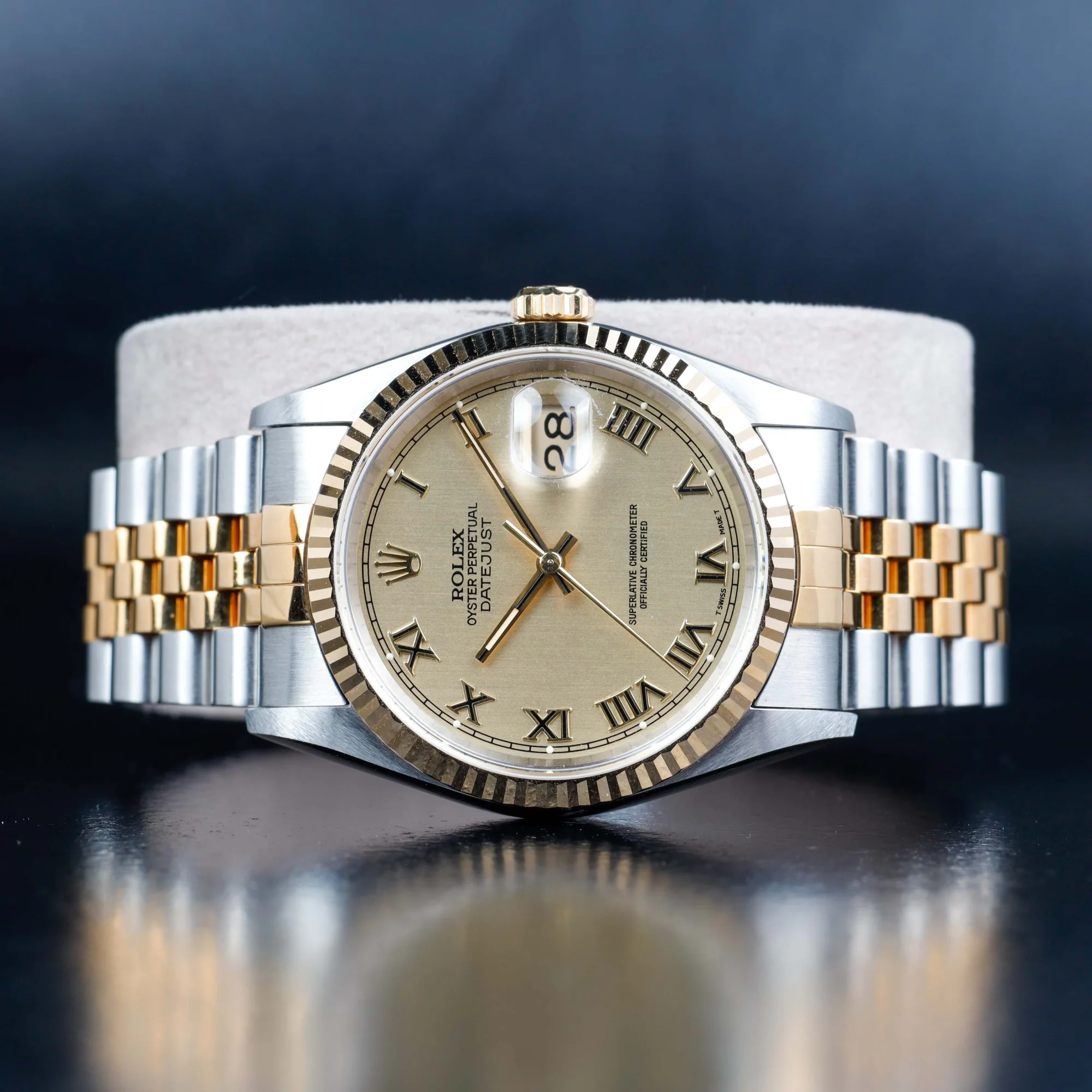 Rolex Datejust edelstahl/gelbgold 2