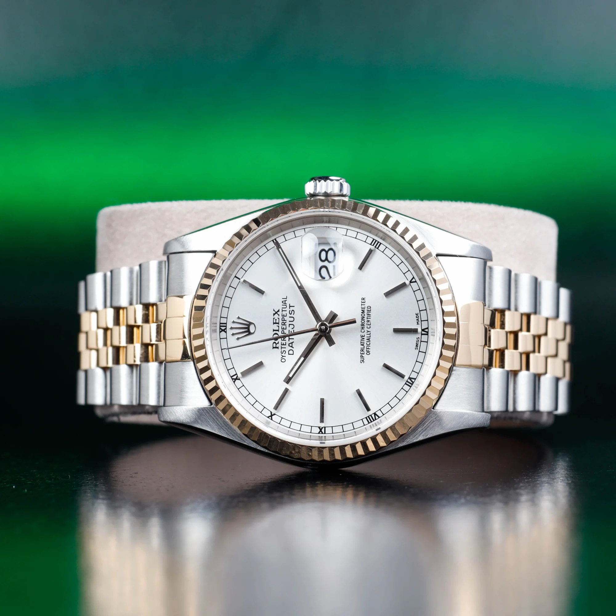 Rolex Datejust 36 acier/or jaune
