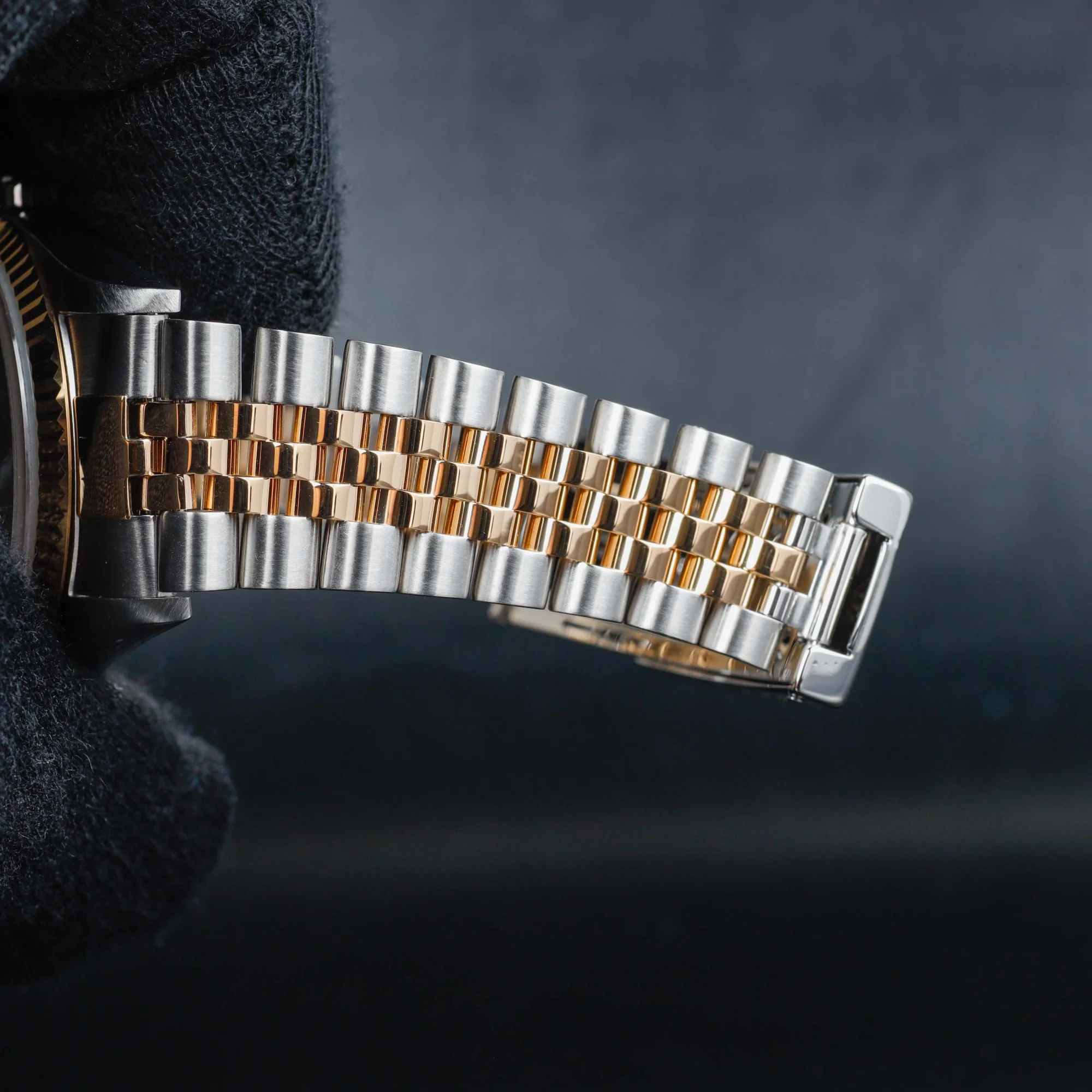 Rolex Datejust 36 acier/or jaune 9