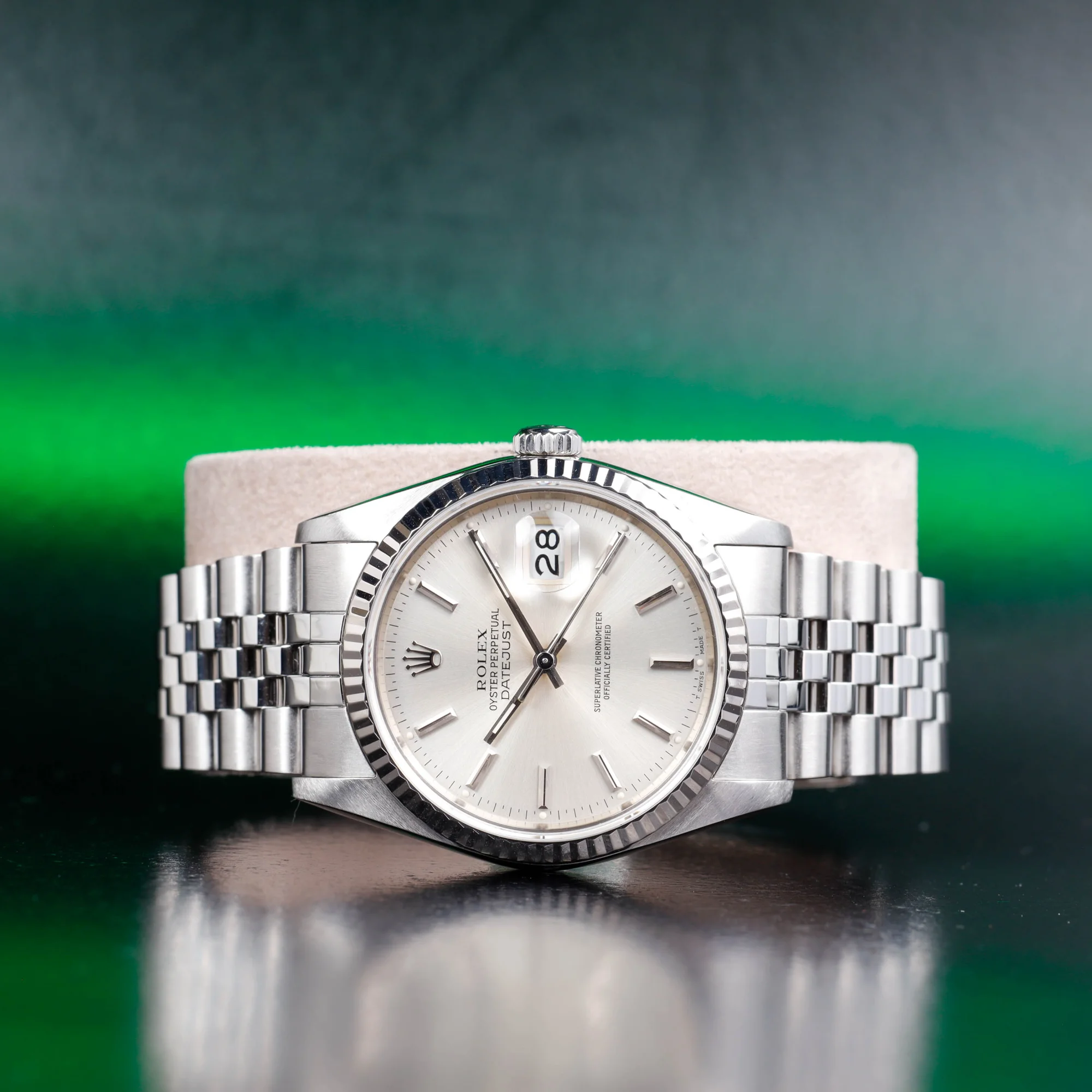 Rolex Datejust 36 acier/or blanc