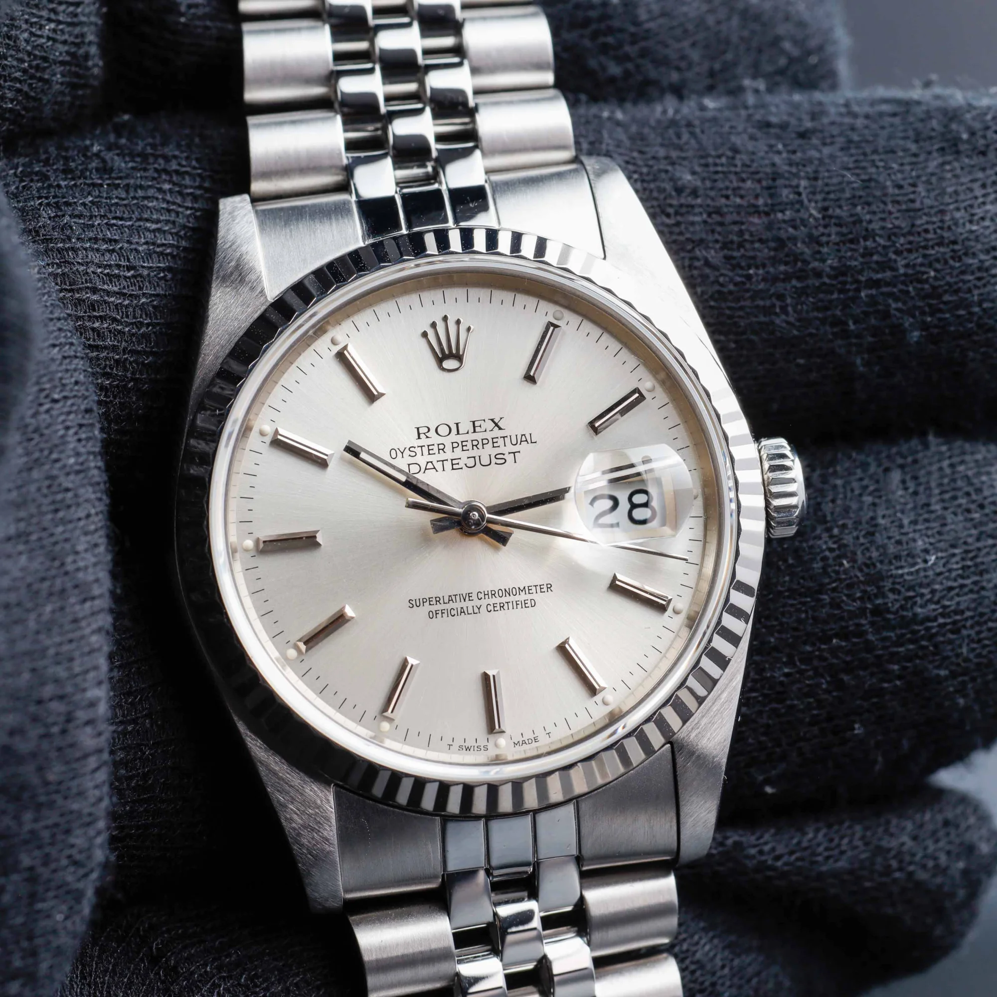 Rolex Datejust 36 acier/or blanc 10