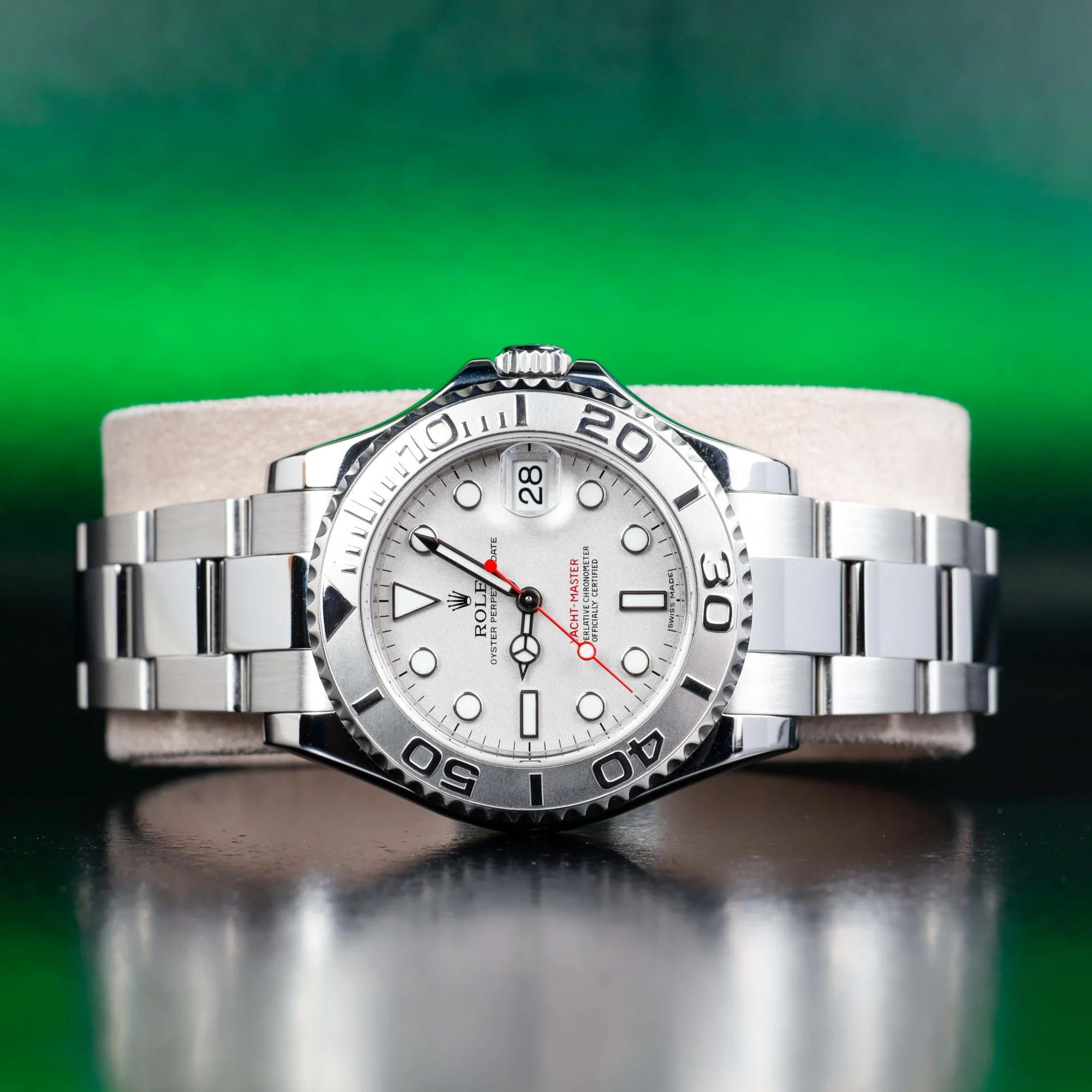 Rolex Yacht-master acier/platine