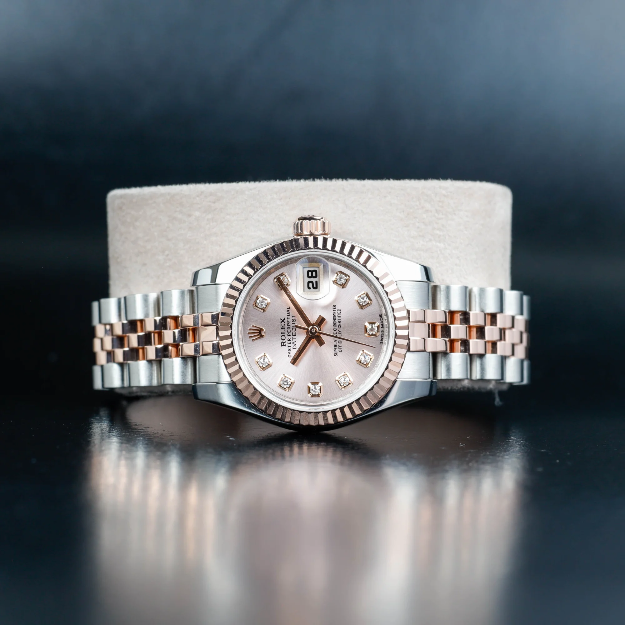 Rolex Lady-datejust stahl/roségold 2