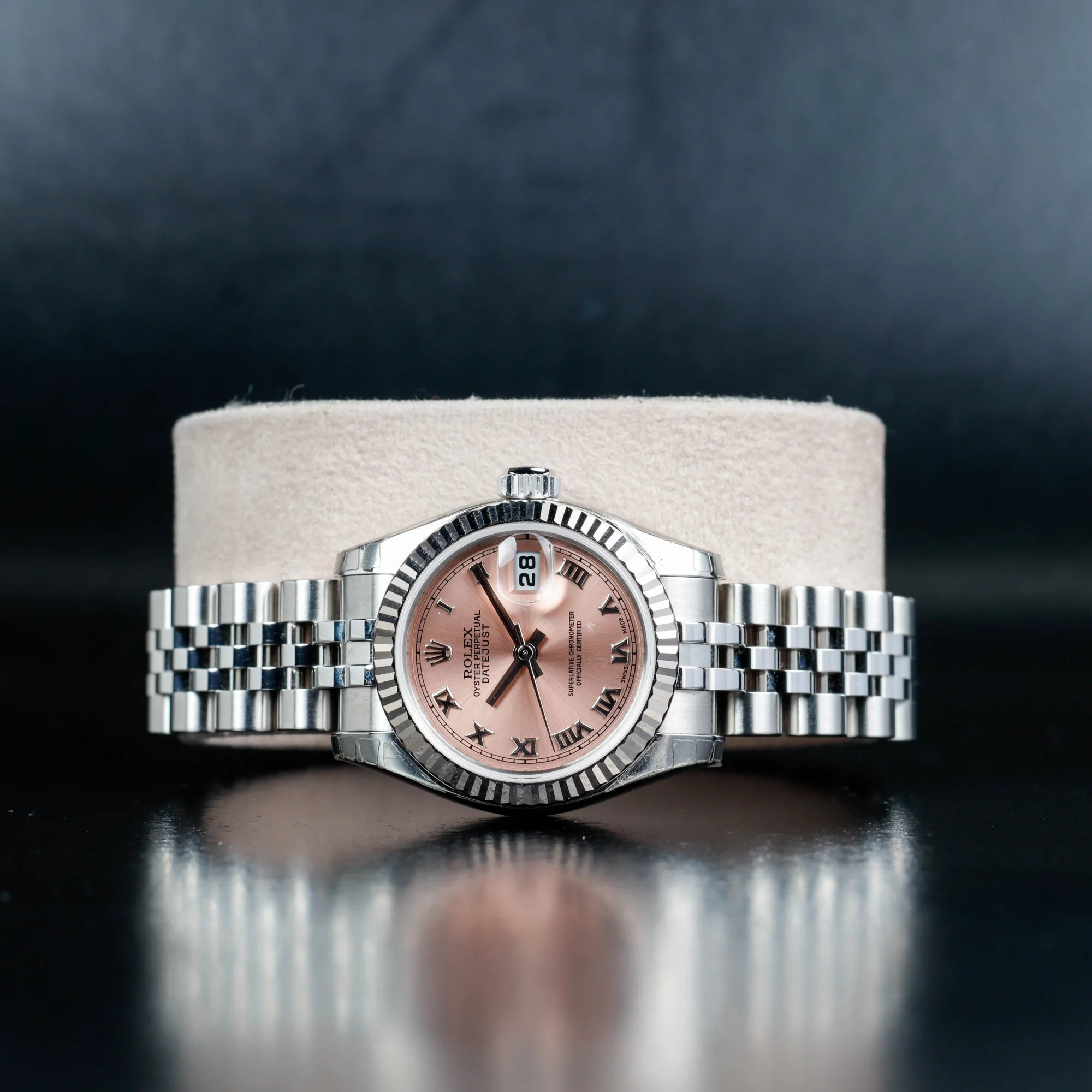 Rolex Lady-datejust 26 Avec Cadran à Chiffres Romains acier/or blanc 2