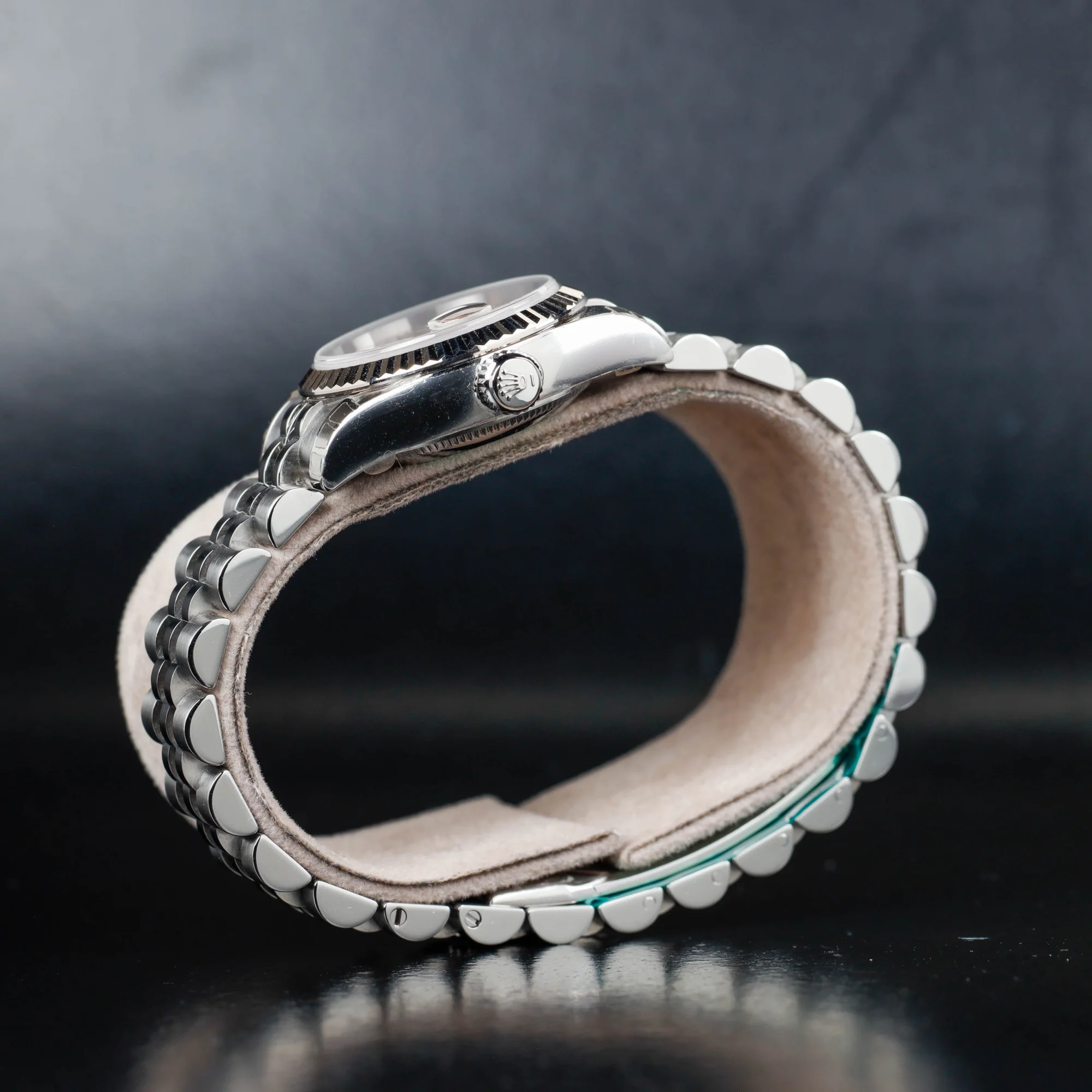 Rolex Lady-datejust 26 Avec Cadran à Chiffres Romains acier/or blanc 8