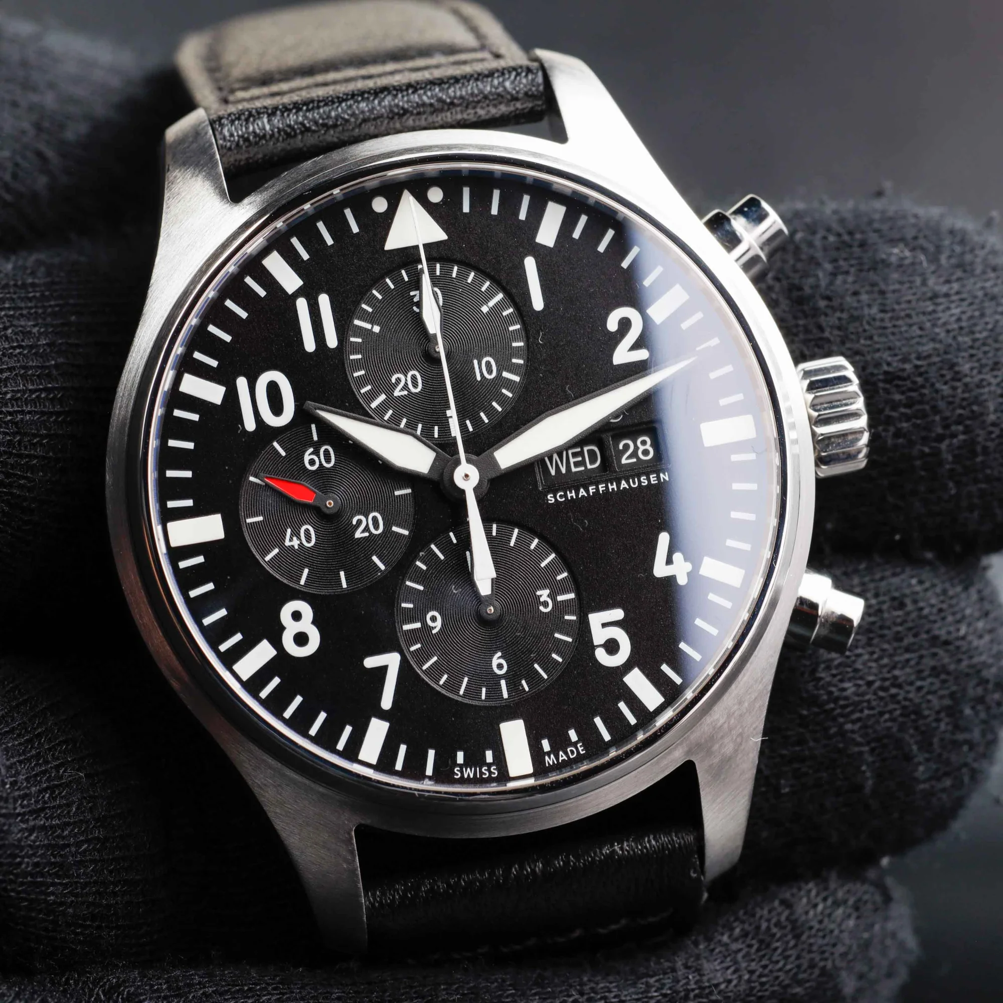 IWC Pilot steel 7