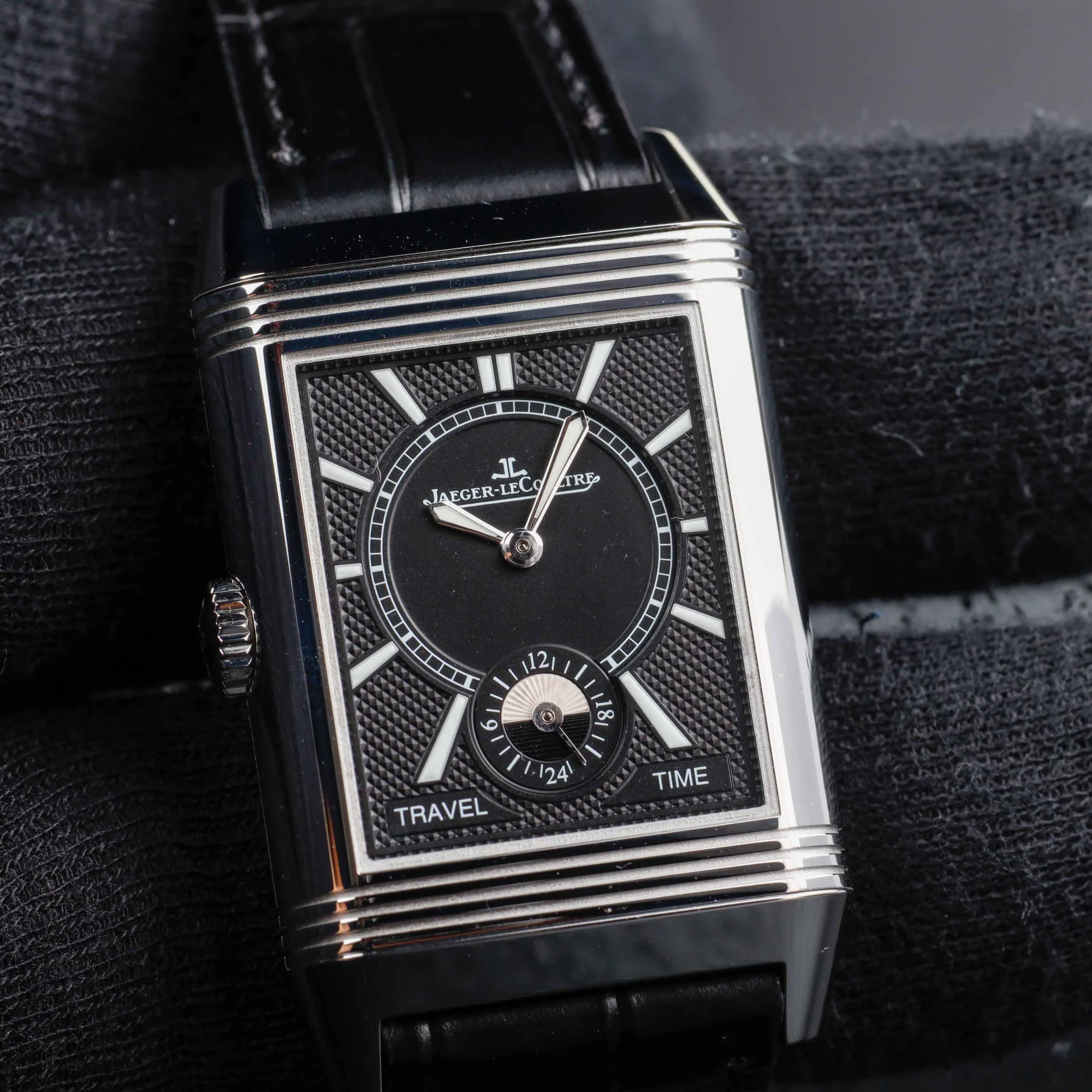 Jaeger-LeCoultre Reverso Duoface acciaio 9