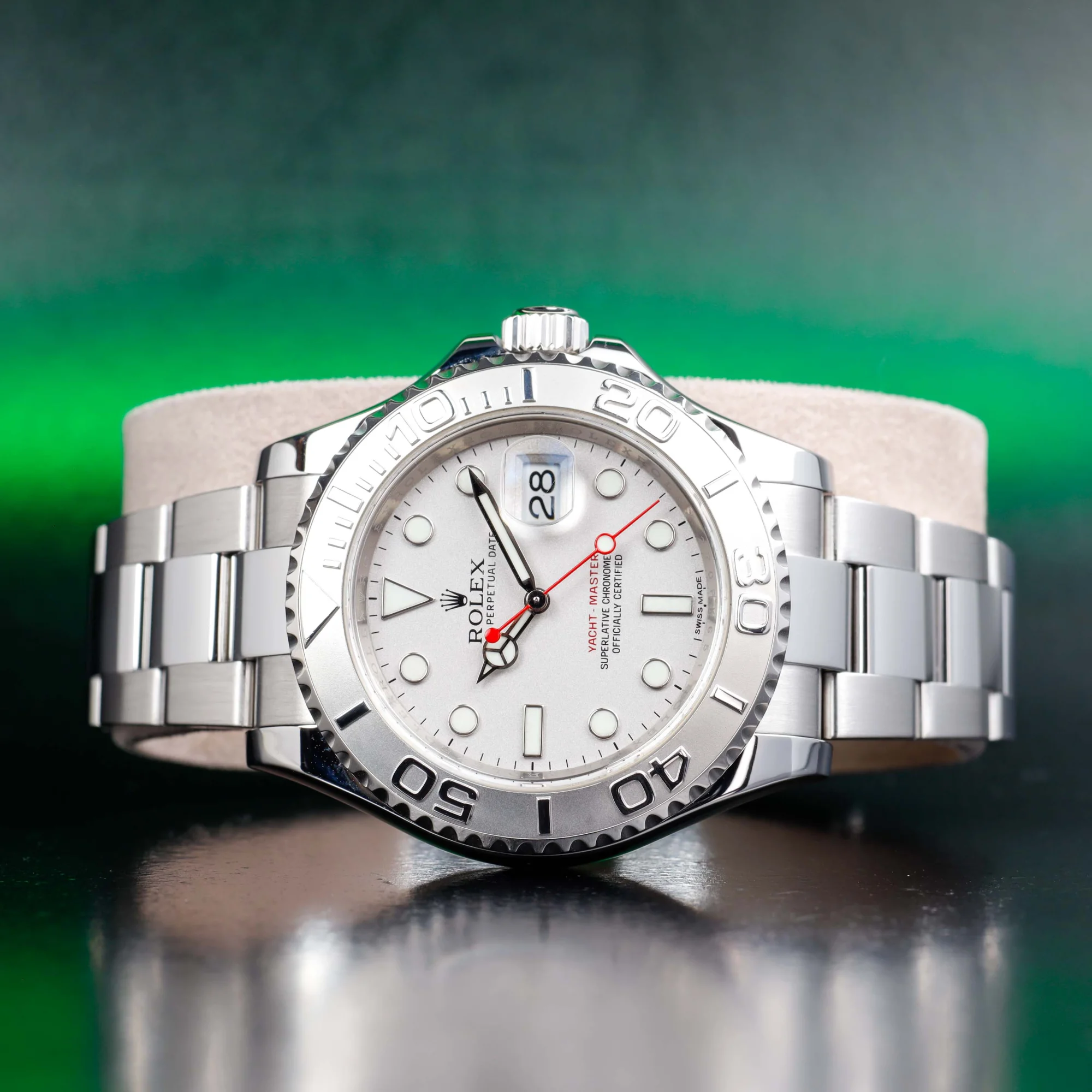 Rolex Yacht-master 40 acier/platine