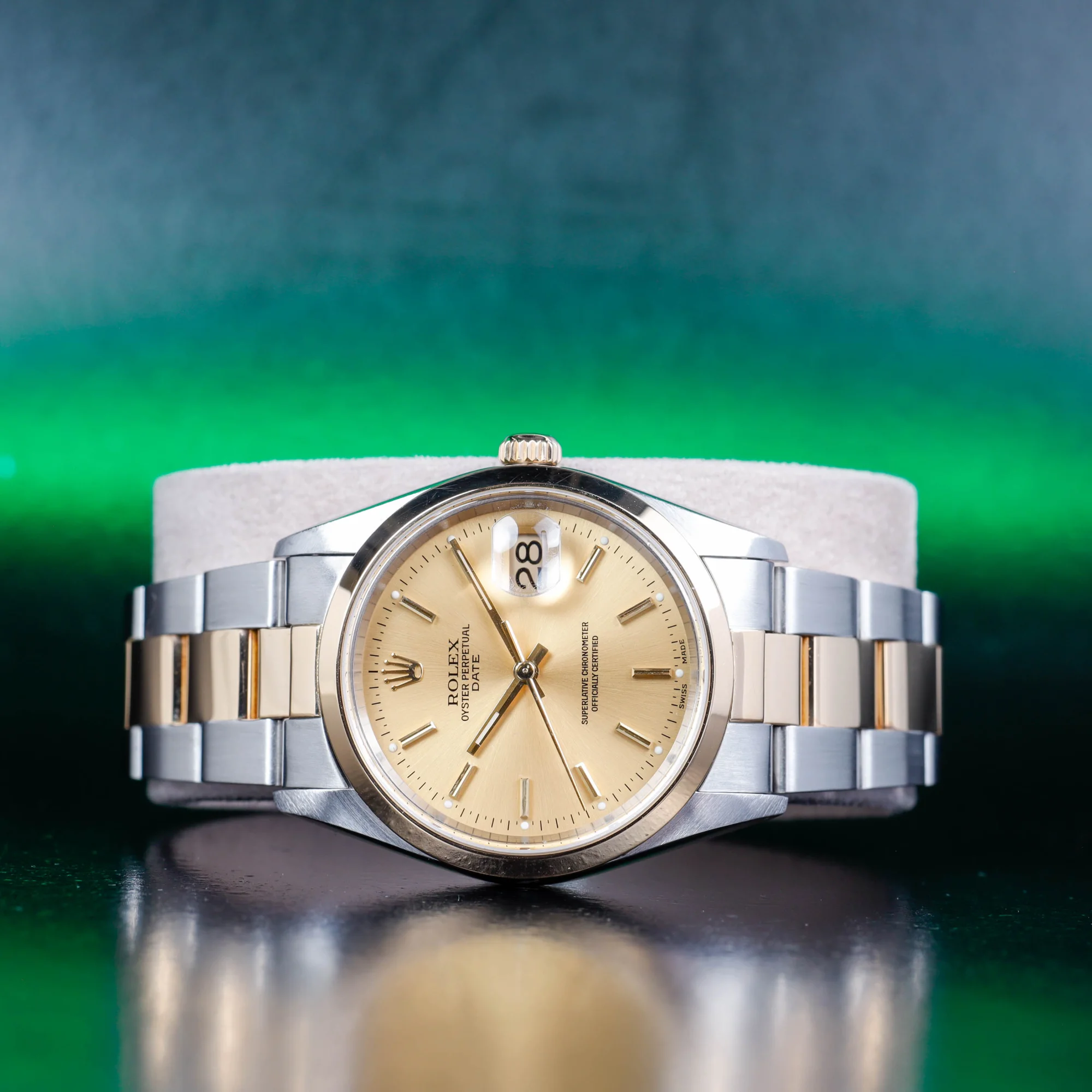Rolex Oyster Perpetual 34 acciaio/oro giallo