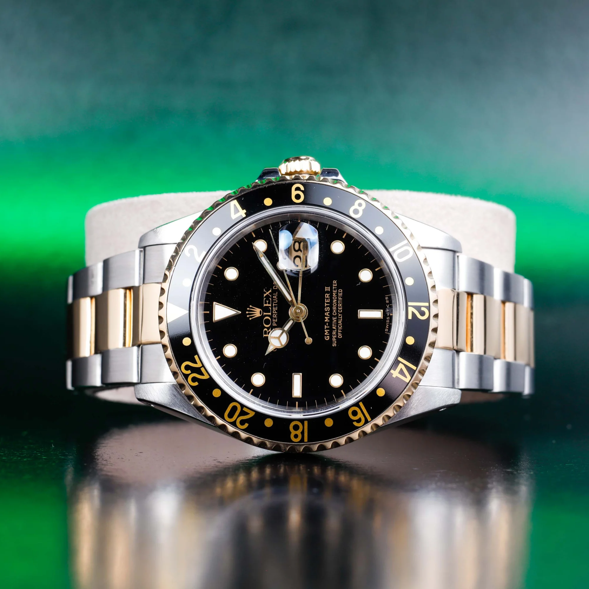 Rolex Gmt-master Ii acciaio/oro giallo