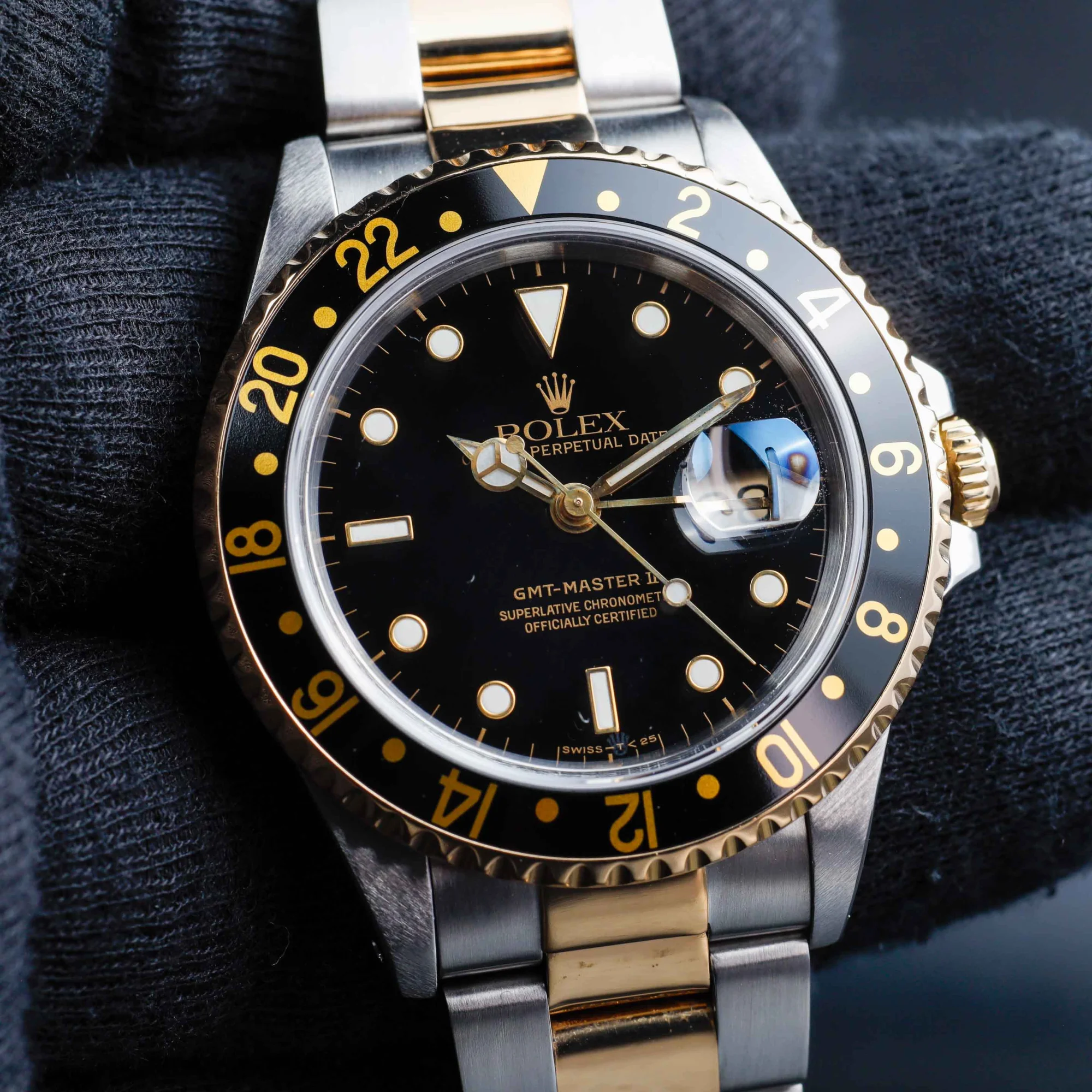 Rolex Gmt-master Ii acier/or jaune 11