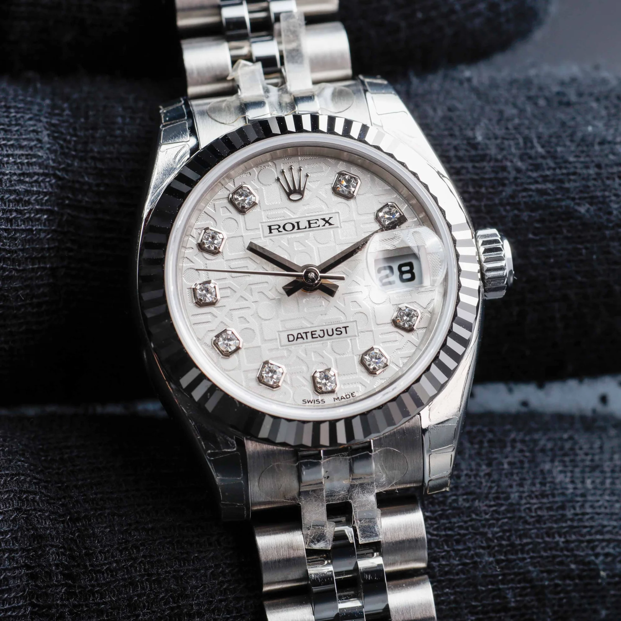 Rolex Lady-datejust 26 nos Condition steel/white gold 10