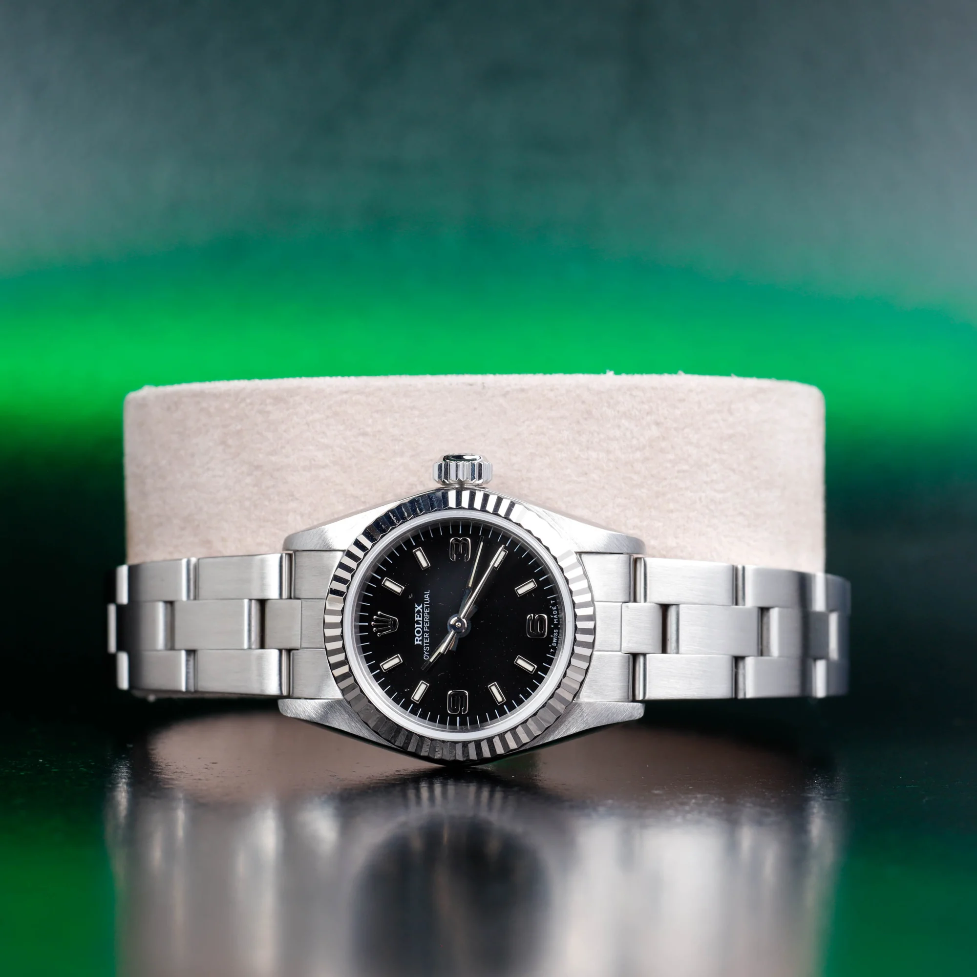 Rolex Oyster Perpetual 24 acier/or blanc