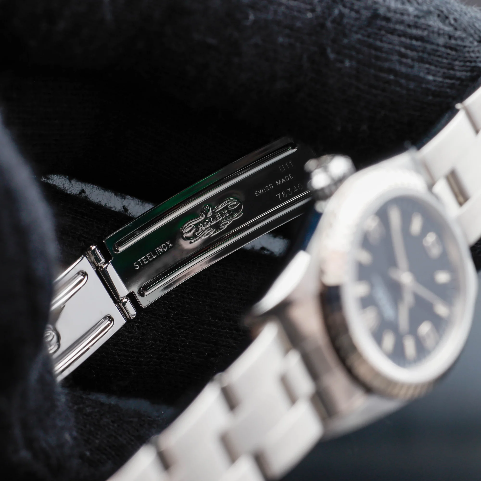 Rolex Oyster Perpetual 24 acier/or blanc 12