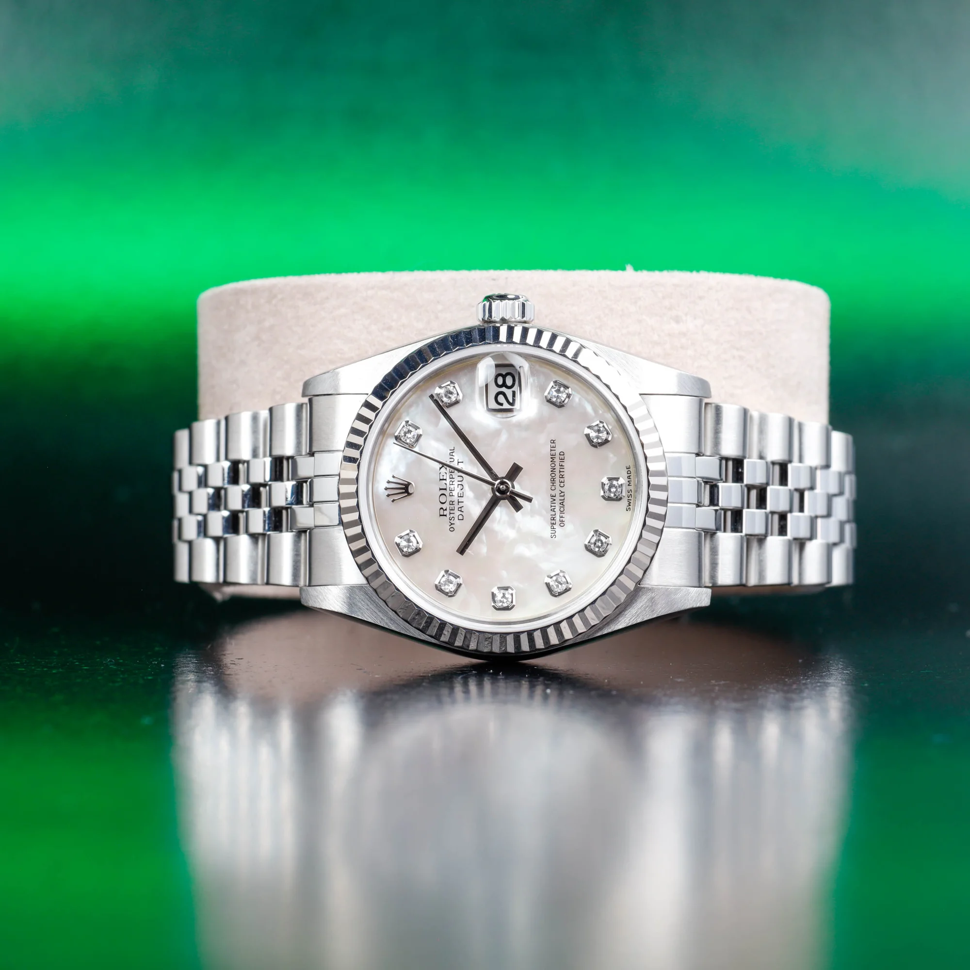 Rolex Datejust 36 acier/or blanc