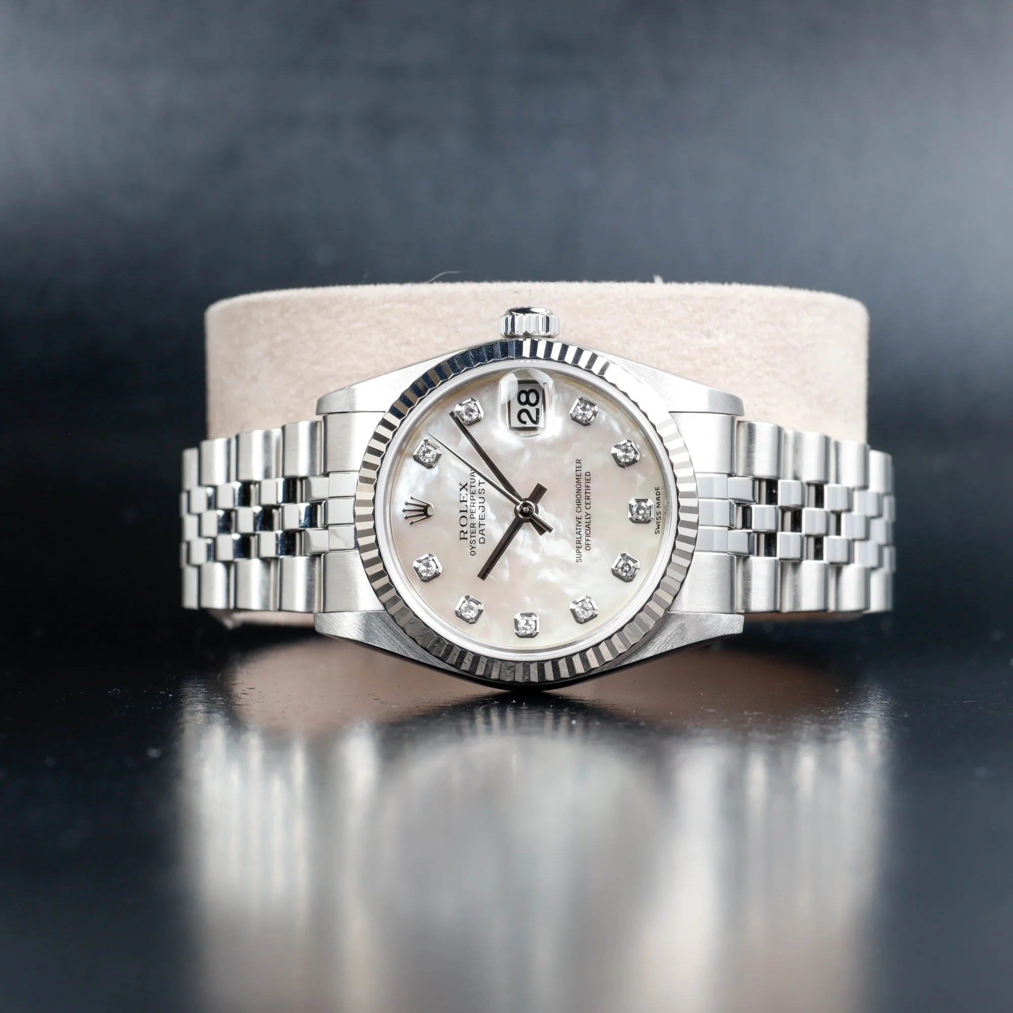 Rolex Datejust 36 acier/or blanc 2