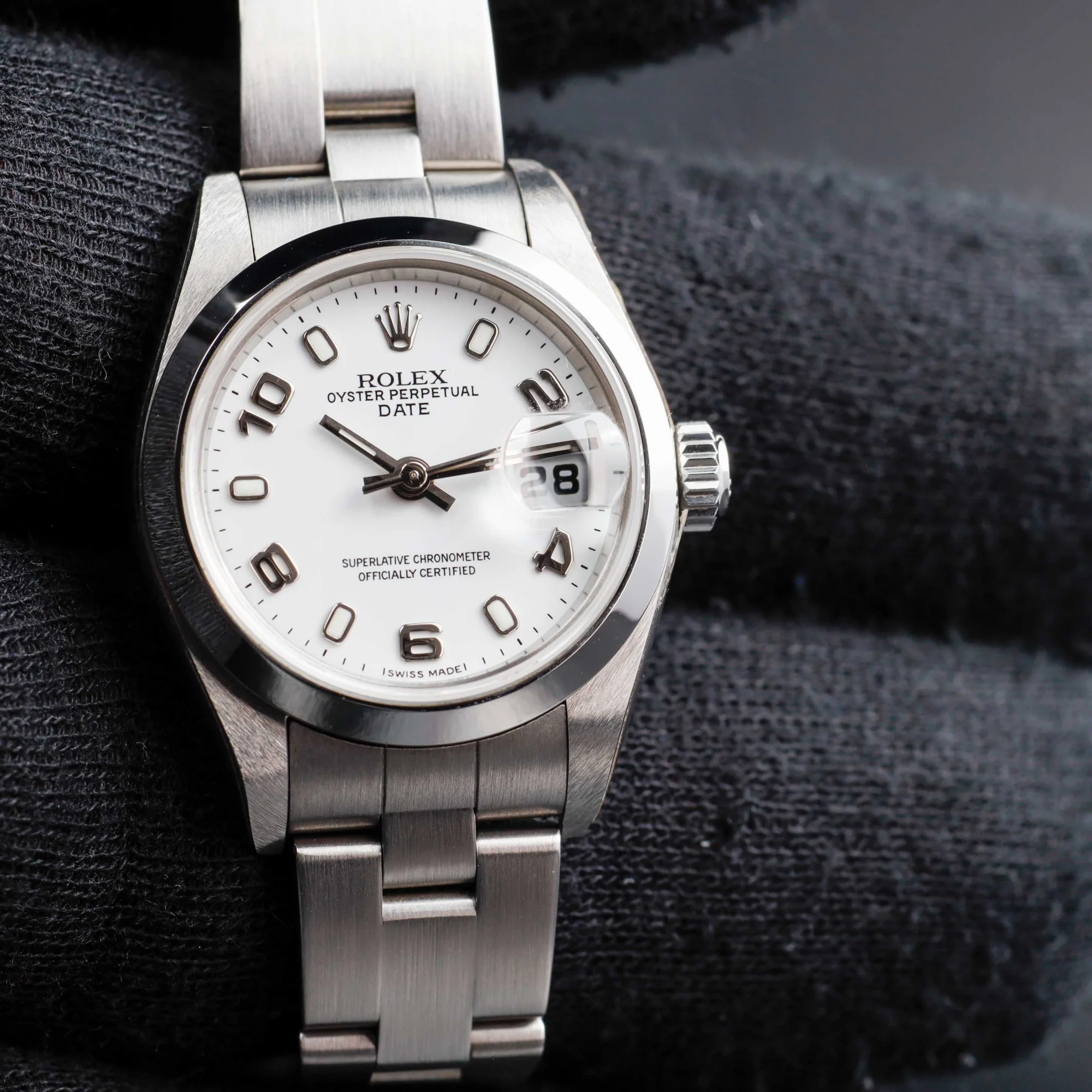 Rolex Oyster Perpetual 26 stahl 10