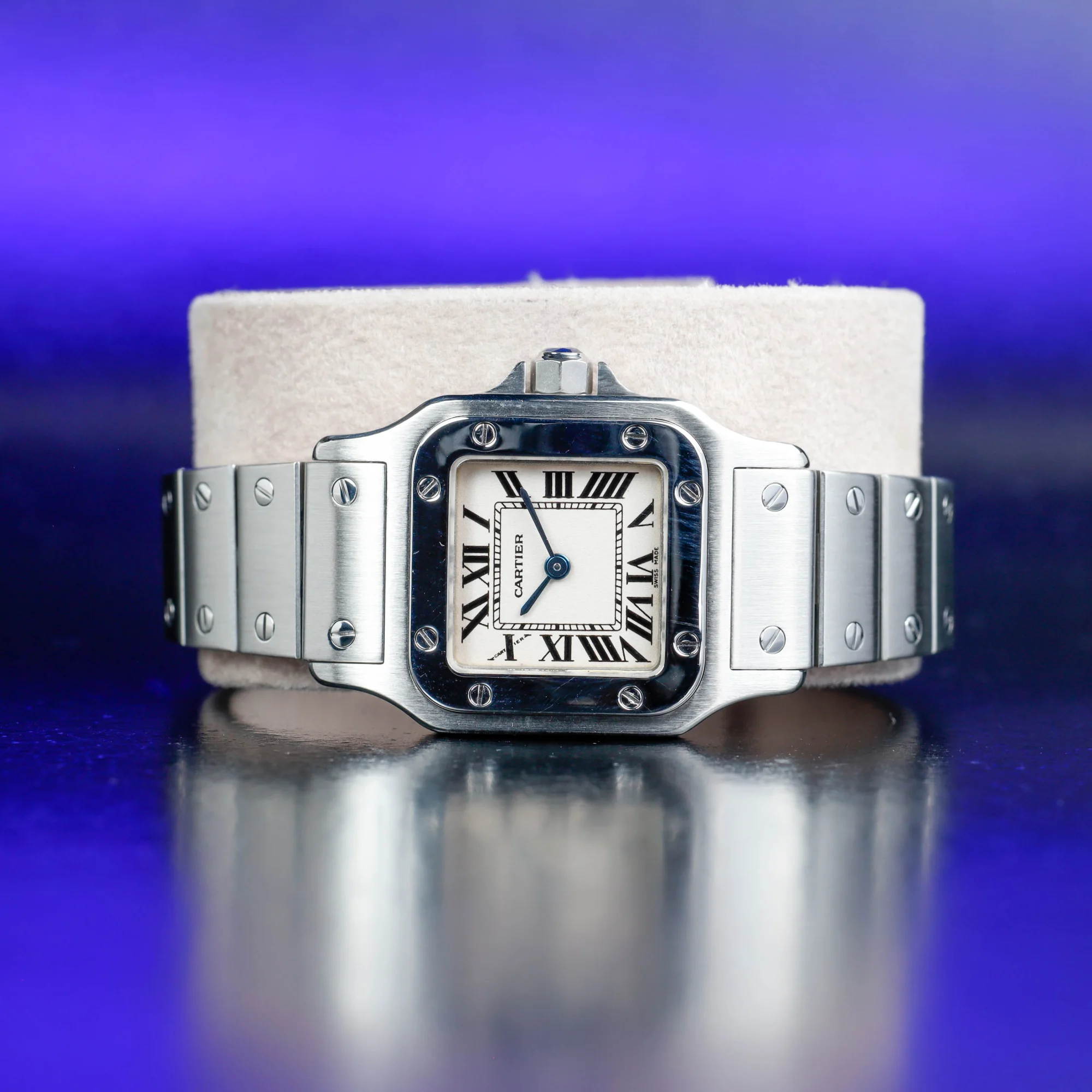 Cartier Santos GalbÉe stahl